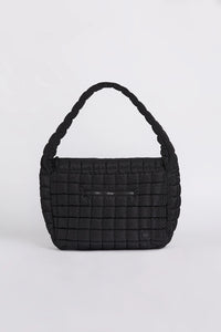 Mondetta Quilted Front Zip Tote Bag