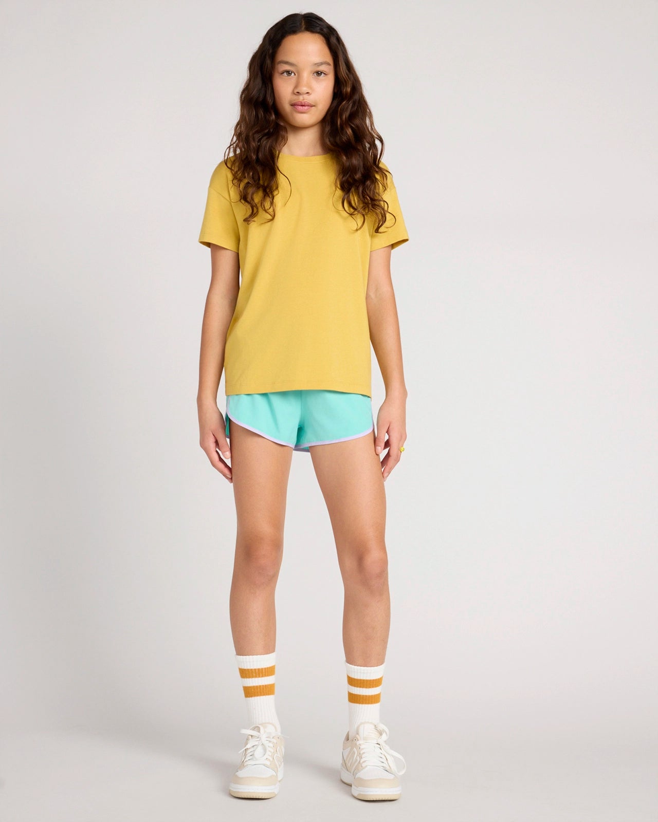 The Active Organic Cotton + TENCEL™ Modal Tee - Sauterne Yellow