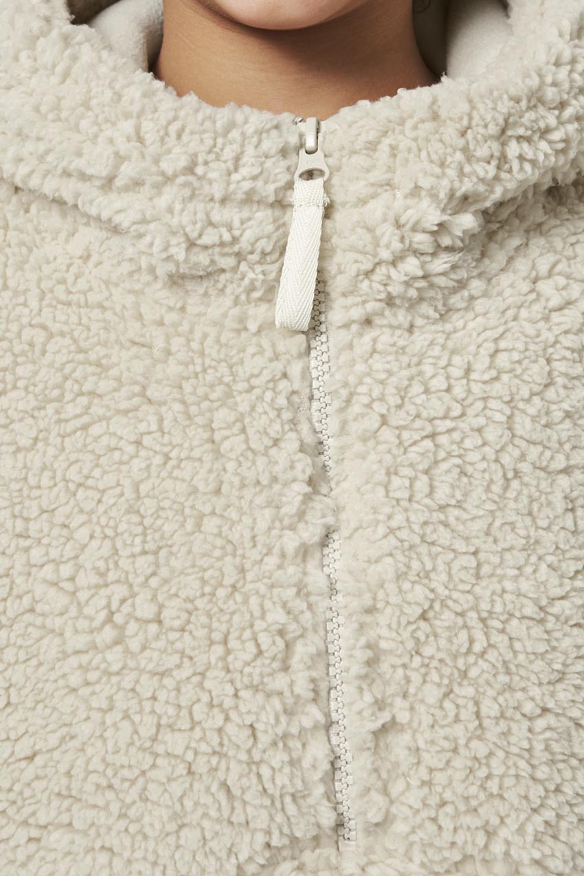 Girls’ Long Sleeve Sherpa Half-Zip Pullover