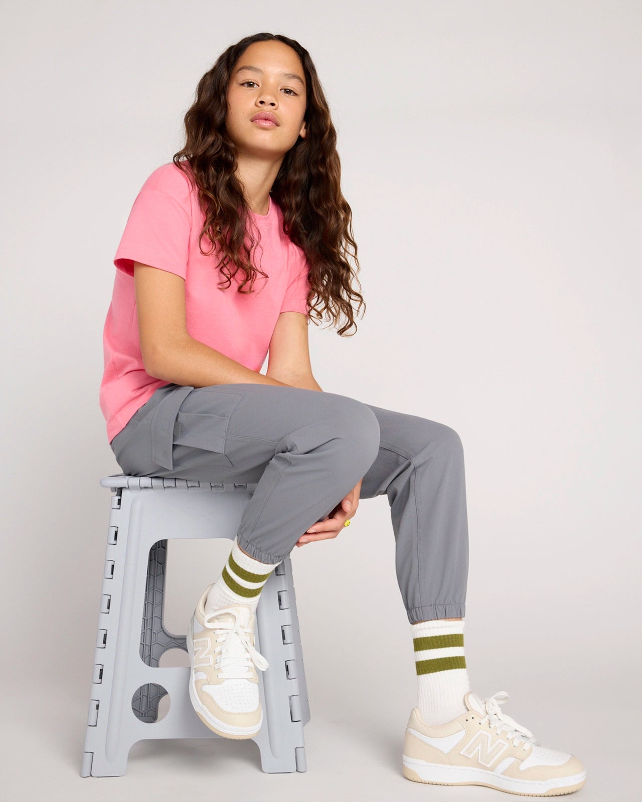 The Active Organic Cotton + TENCEL™ Modal Tee - Bubblegum Pink