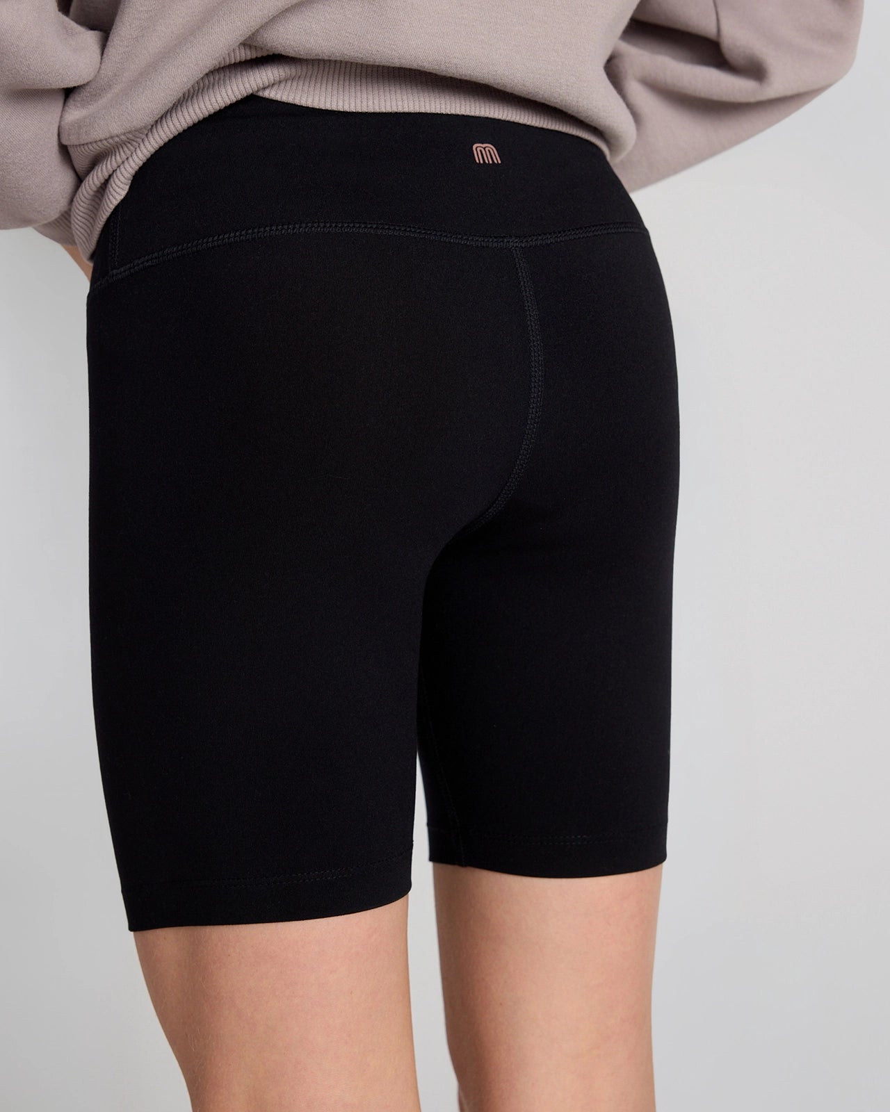 The Girls' Active Soft GRS Certified Recycled Poly Bike Short - Black