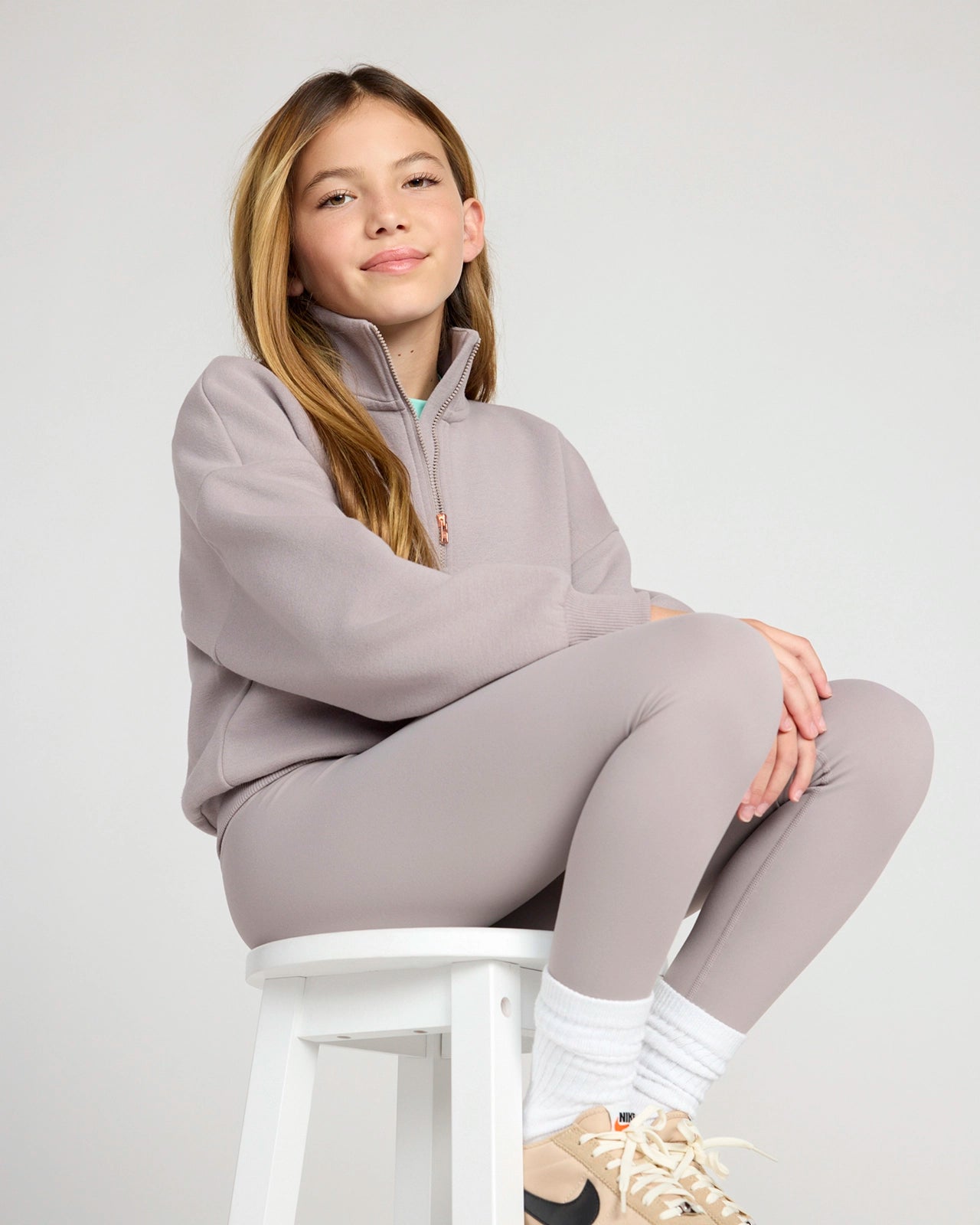 The Kids' Active Buttery-Soft GRS Certified Recycled Nylon Legging
