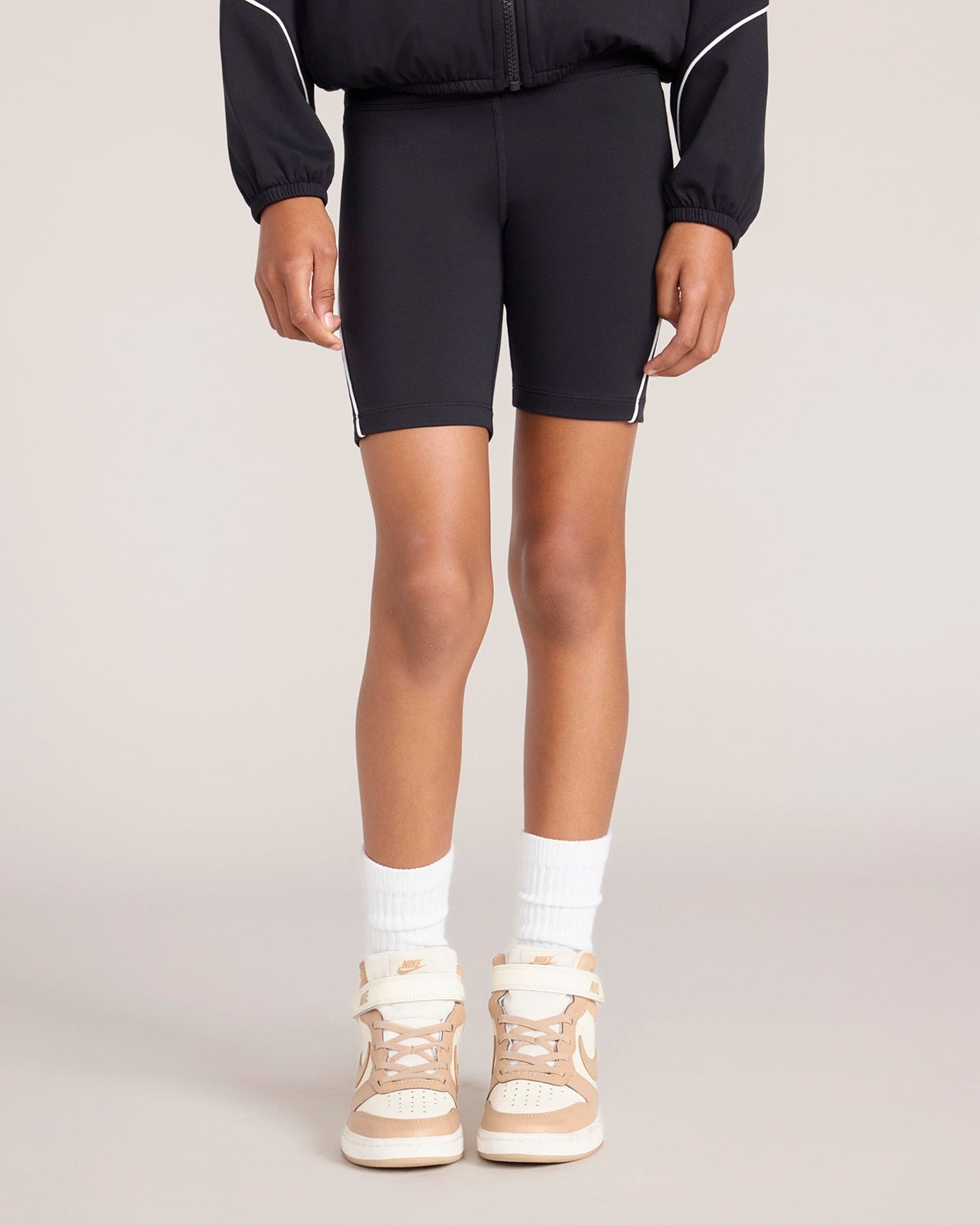 The Active GRS Certified Recycled Nylon Retro Bike Short - Black
