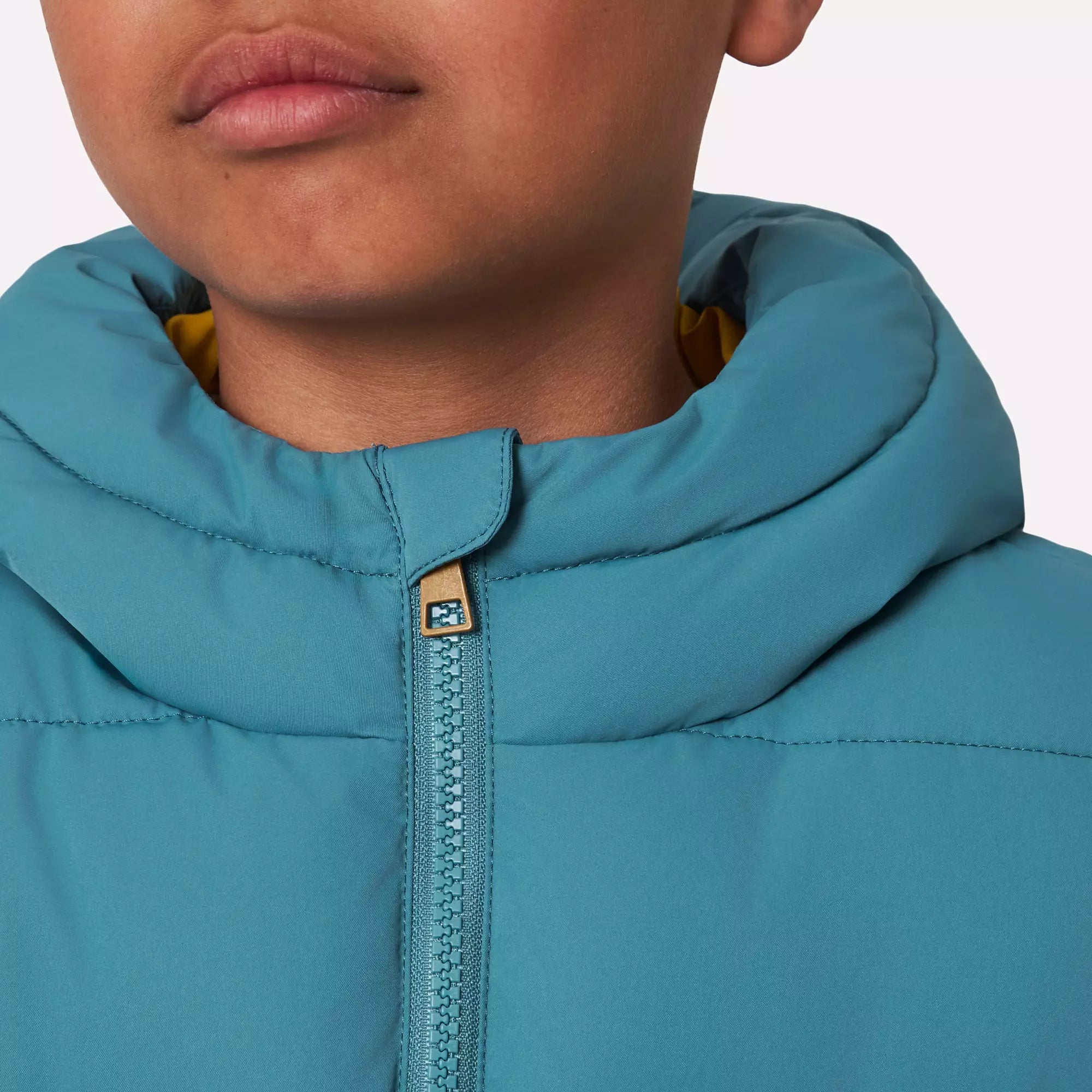Unisex Kid’s Puffer Down Jacket - Storm Blue
