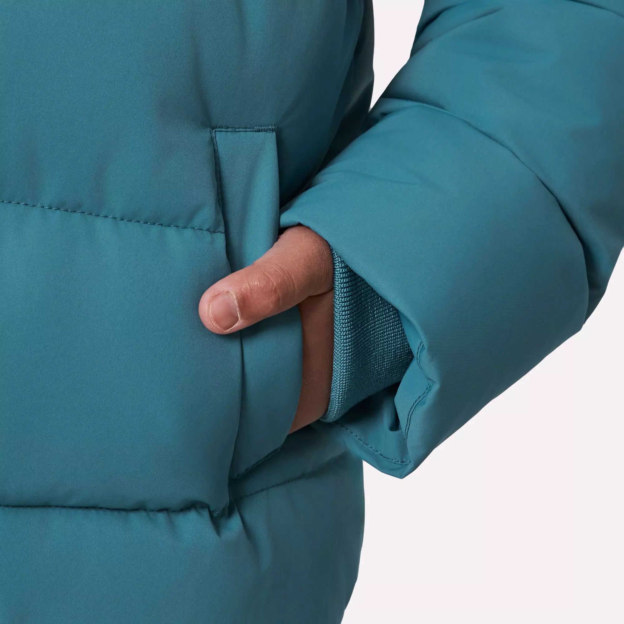 Unisex Kid’s Puffer Down Jacket - Storm Blue