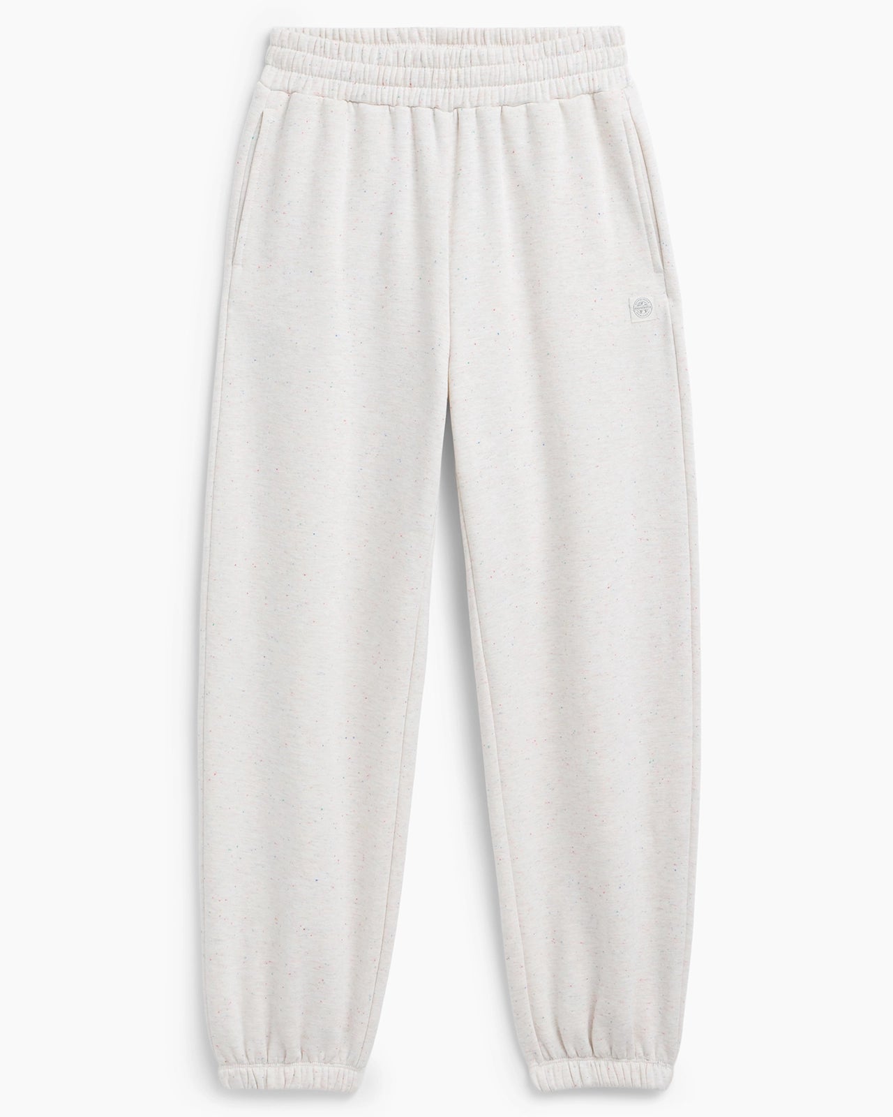 The Kids' Ecovero™ + GRS Certified Recycled Poly Candy Fleece Jogger - White