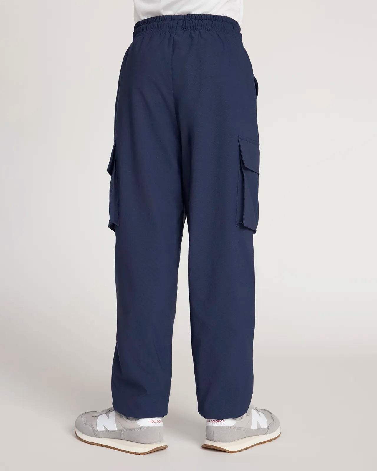 The Kids' Warm Stretch GRS Certified Recycled Nylon Cargo Pant - Navy