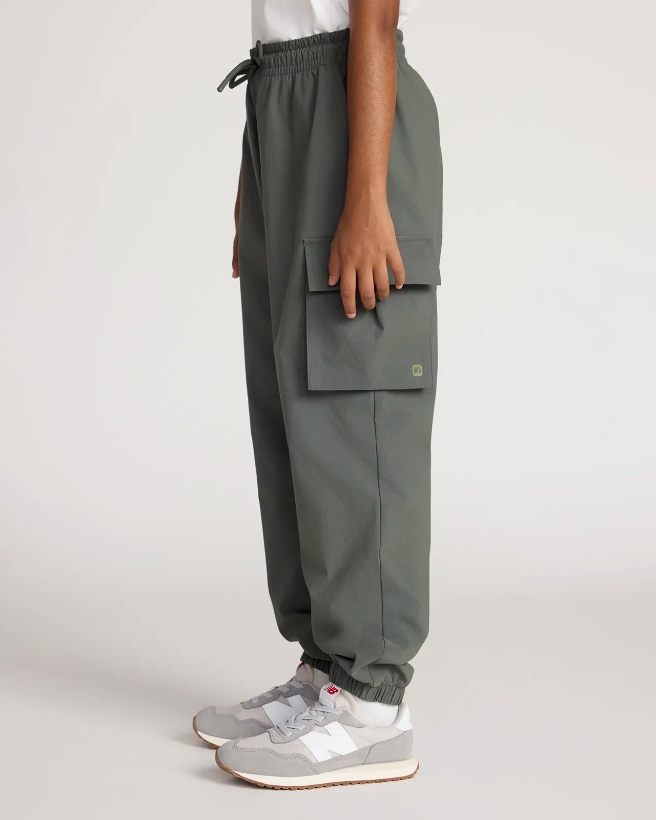 The Kids' Warm Stretch GRS Certified Recycled Nylon Cargo Pant - Kambaba