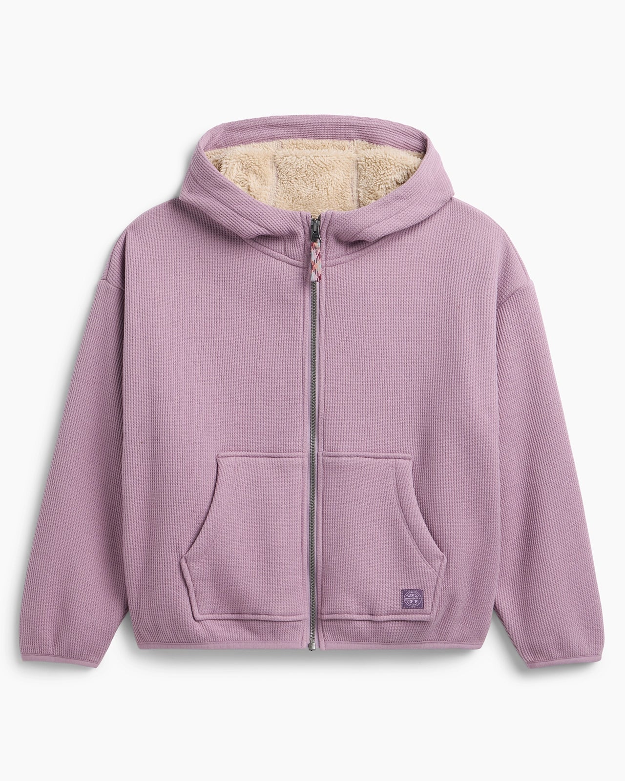 The Kids' Soft Luxe Organic Cotton + GRS Certified Recycled Polyester Jacket - Elderberry