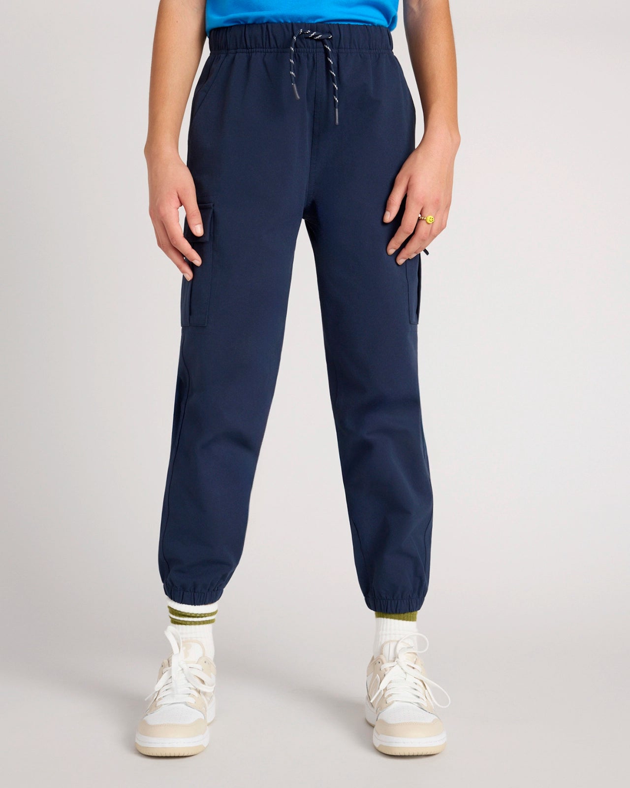 The Kids' GRS Certified Recycled Poly Everyday Cargo Pant - Navy