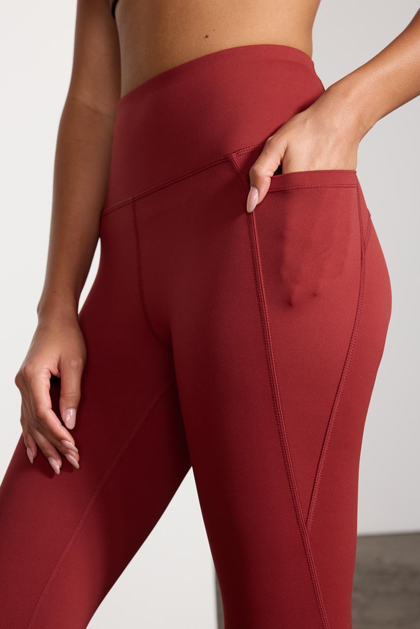 Vital High-Waisted 22" Side Pocket Crop