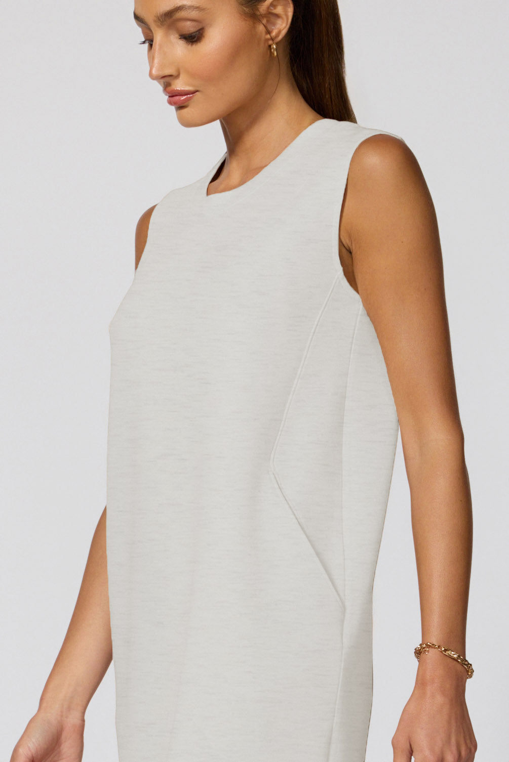 Dreamweave Dress - Htr Birch