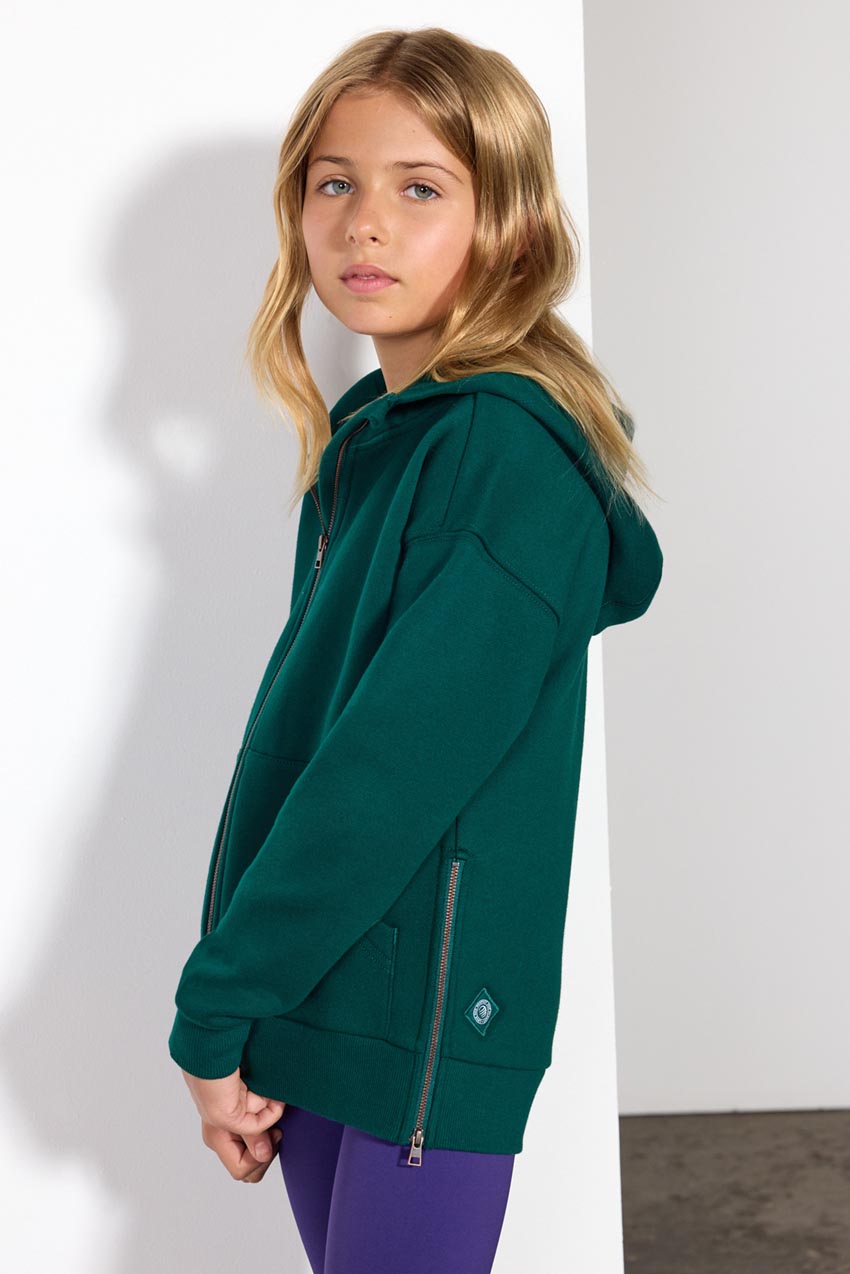 The Comfort Girls’ Full Zip Hoodie