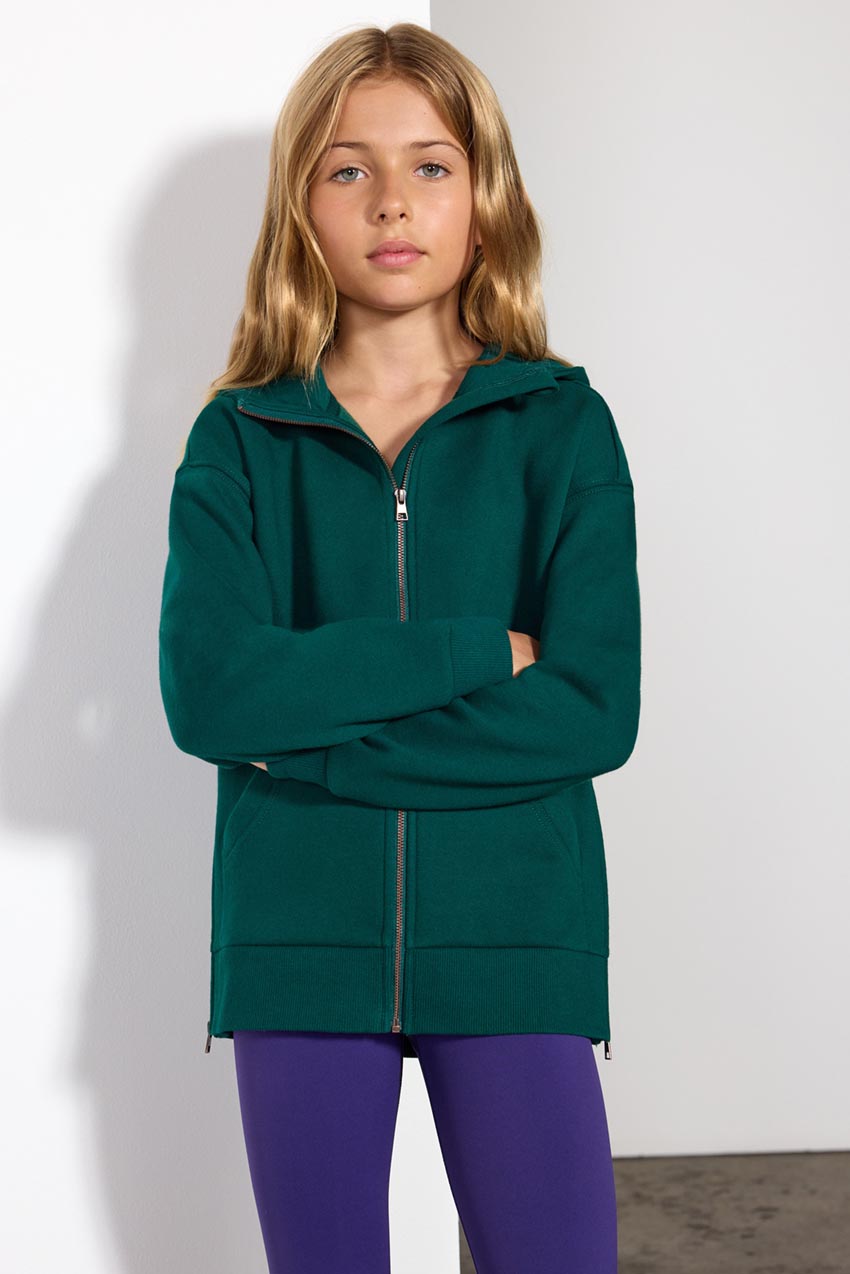 The Comfort Girls’ Full Zip Hoodie