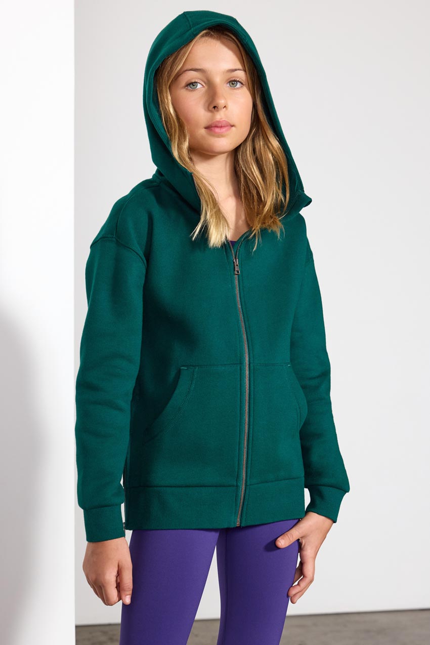 The Comfort Girls’ Full Zip Hoodie