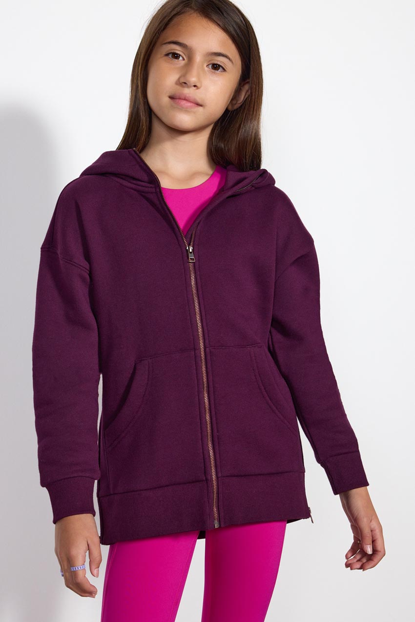 The Comfort Girls’ Full Zip Hoodie