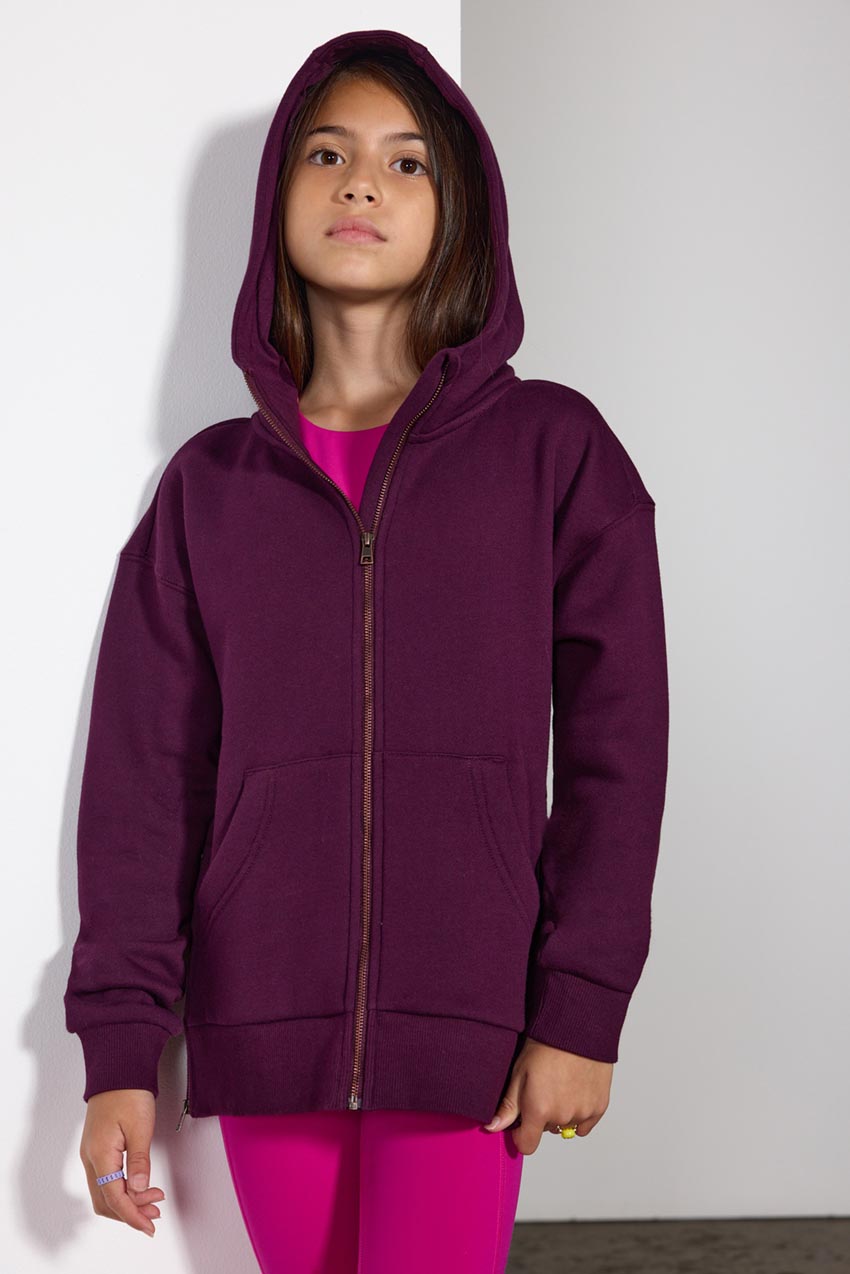 The Comfort Girls’ Full Zip Hoodie