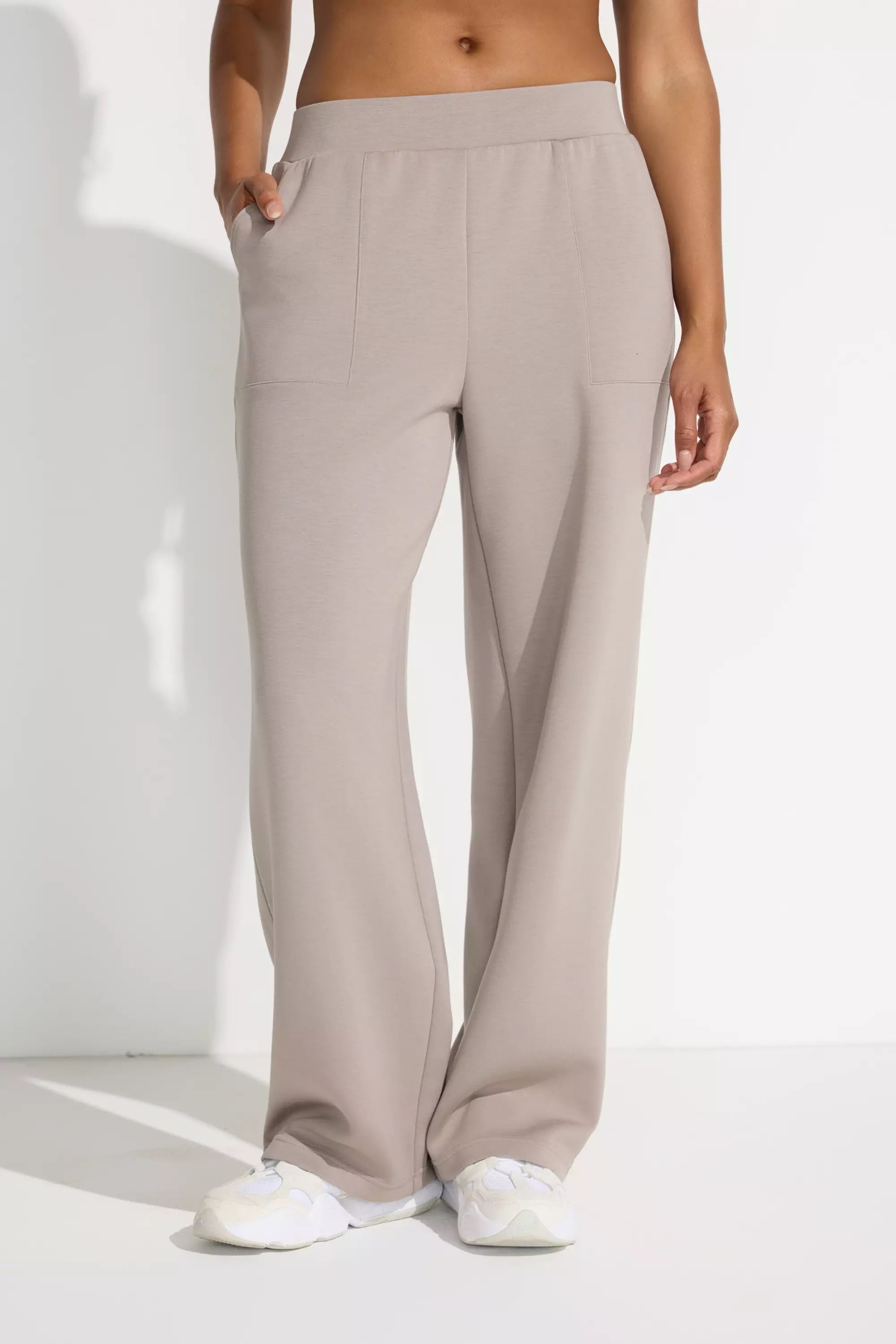 Wide Leg Pant - Brown