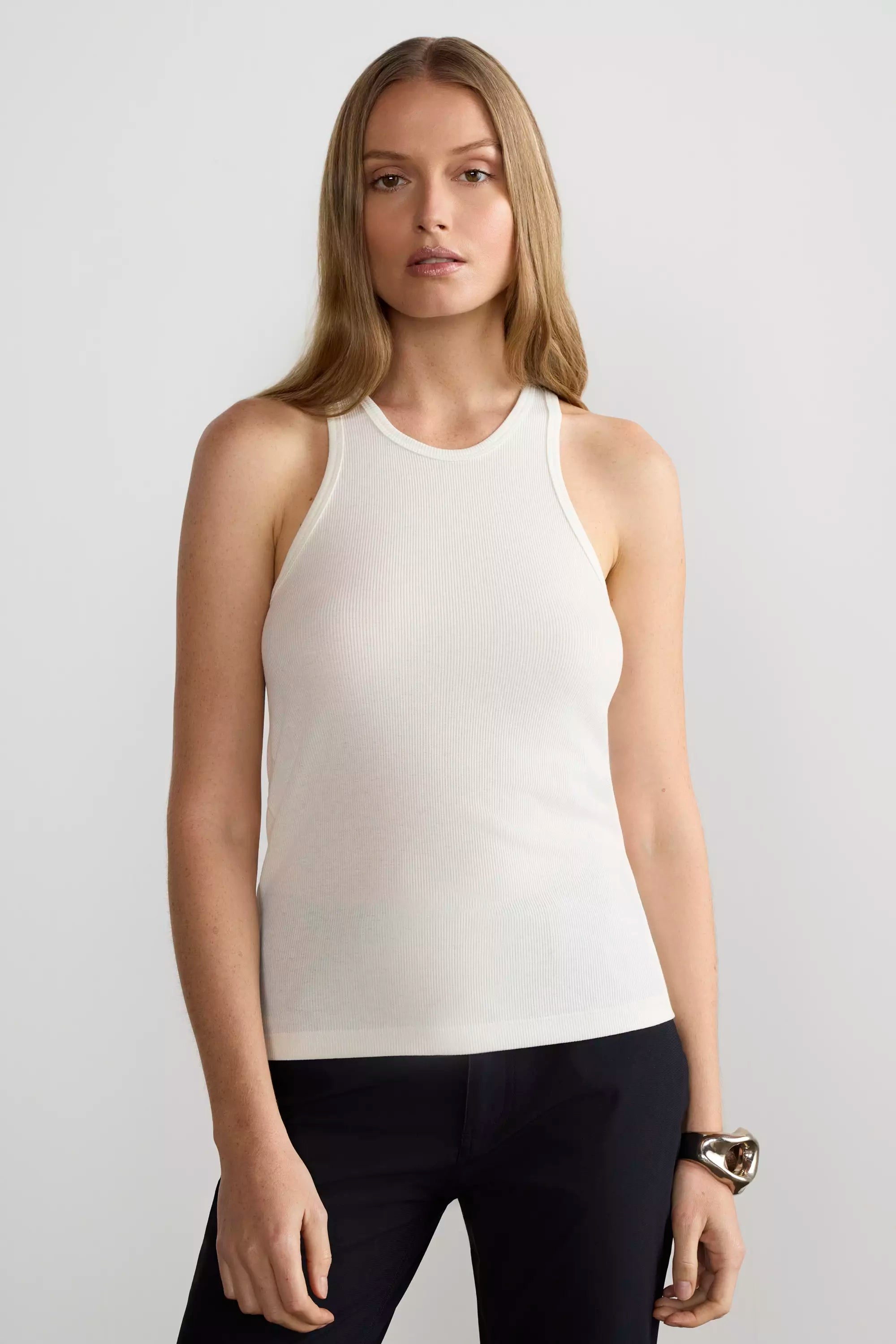 Collaborate Ribbed Tank Top