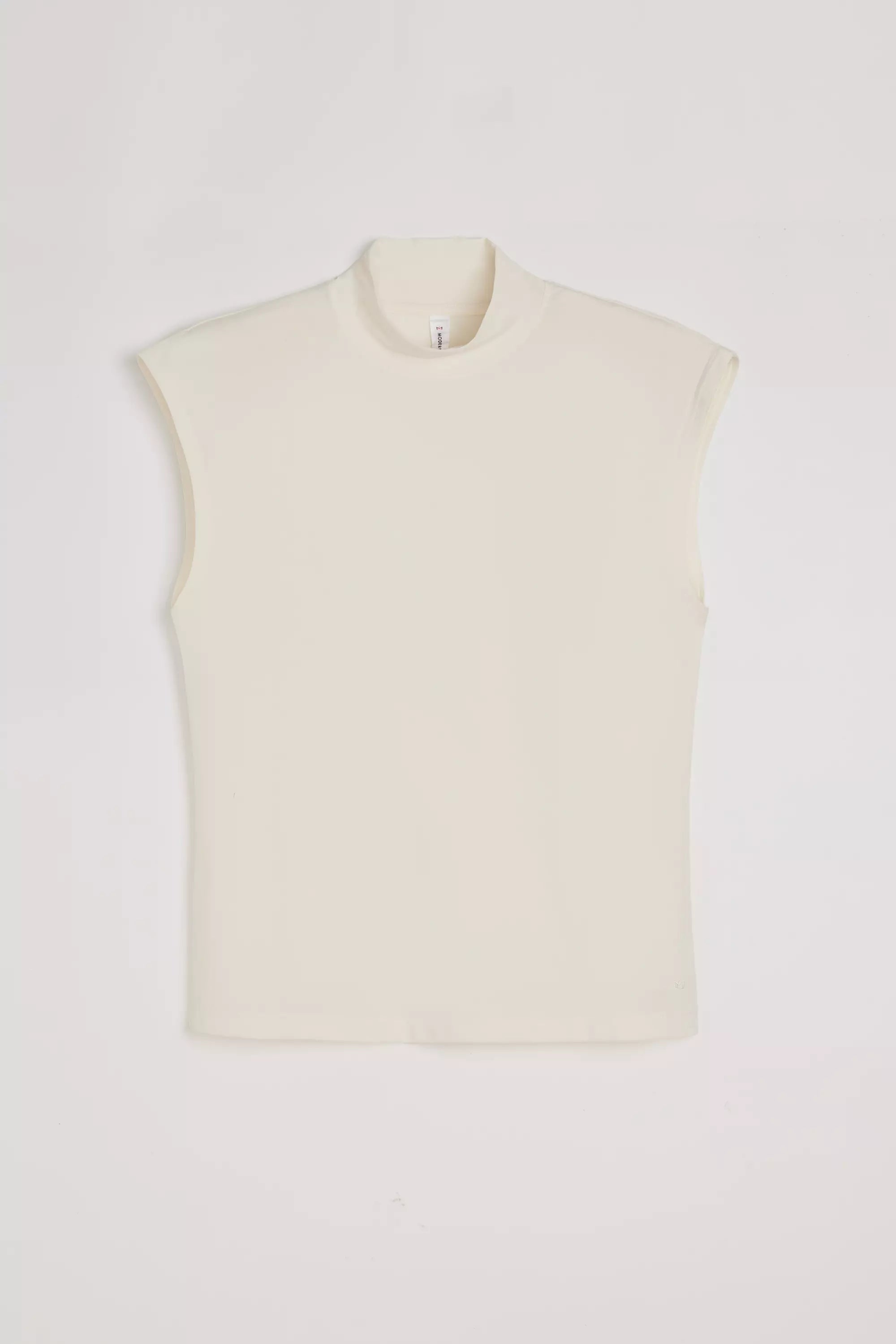 Expression Sleeveless Mock Neck Top