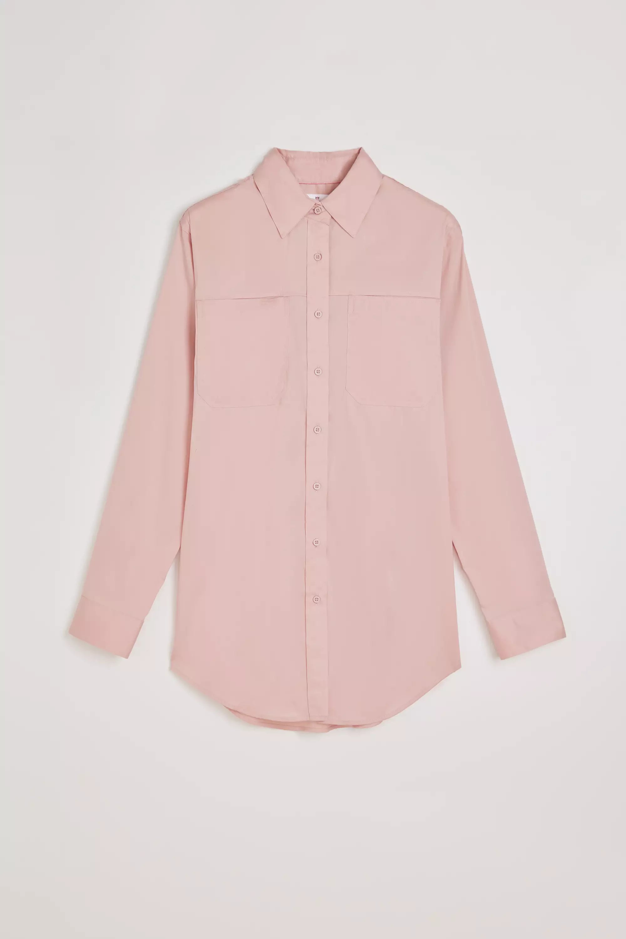 Suitable Oversized Cargo Shirt with Patch Pockets