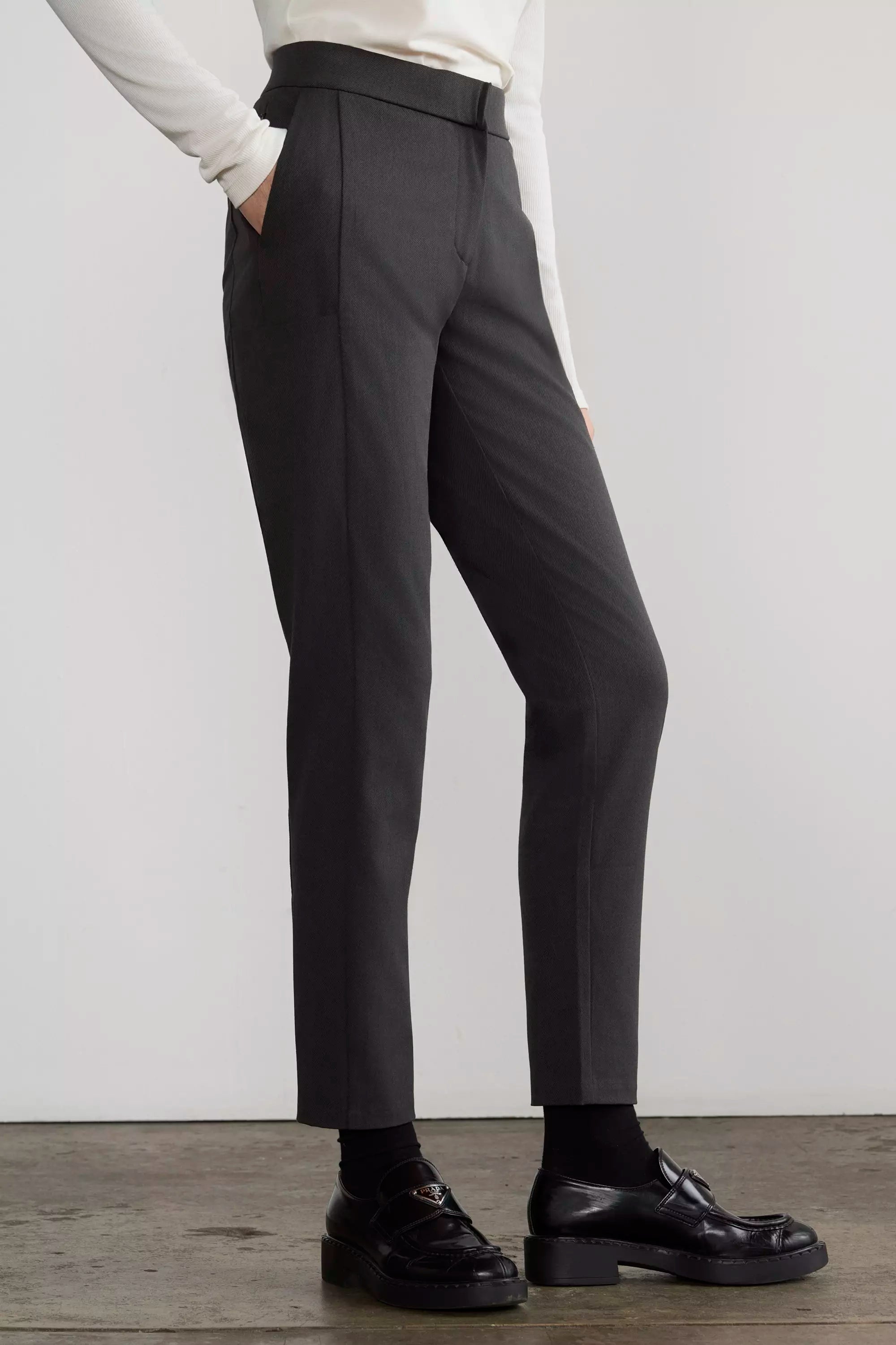 Trailblaze High-Rise Slim Twill Trouser