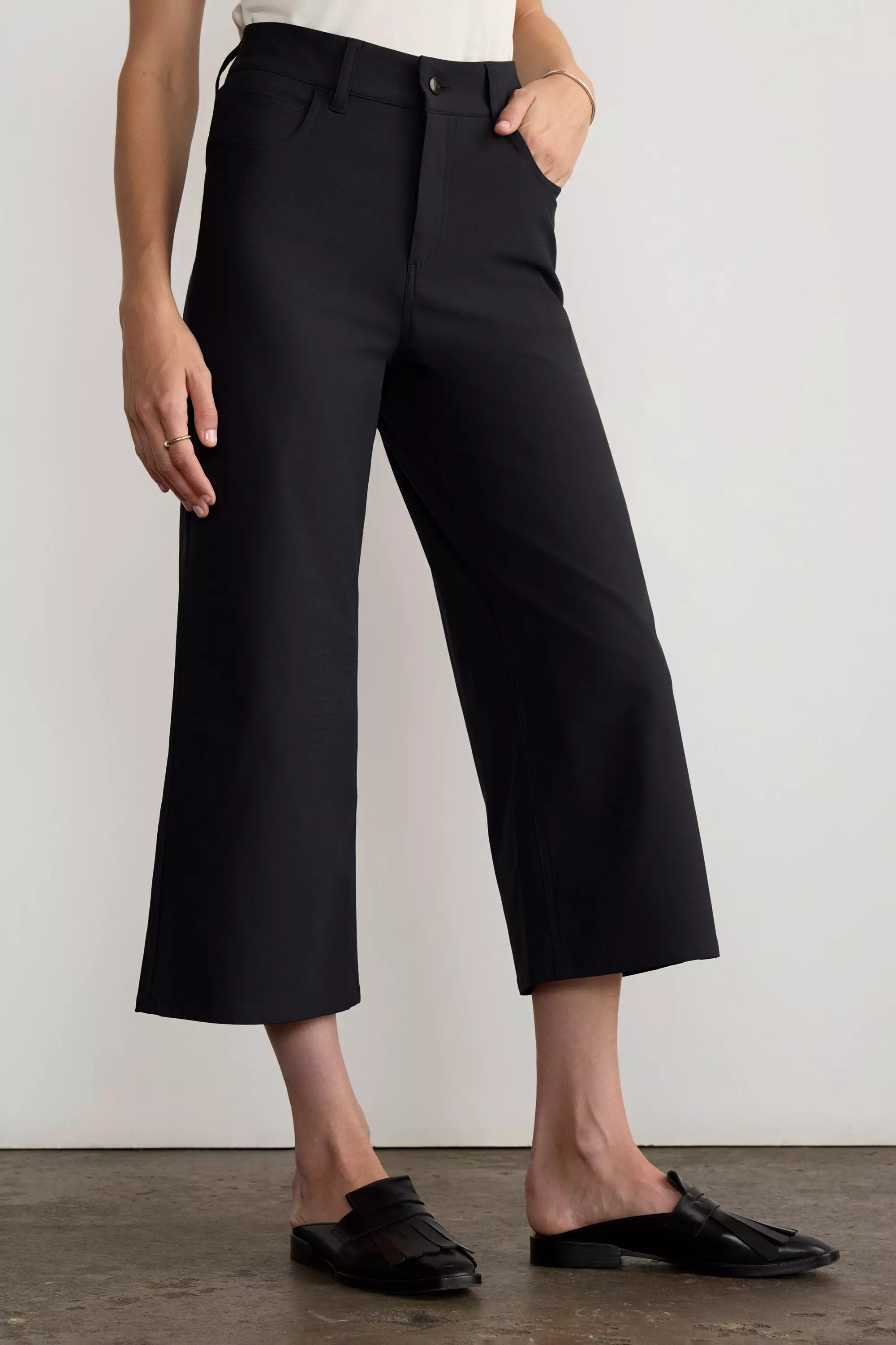 Limitless High-Rise Wide Leg Cropped Pant