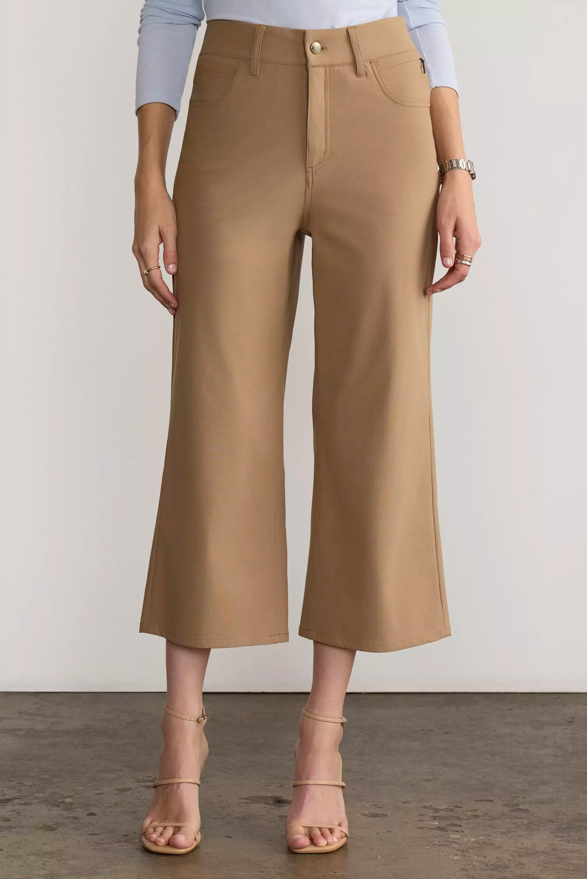 Limitless High-Rise Wide Leg Cropped Pant