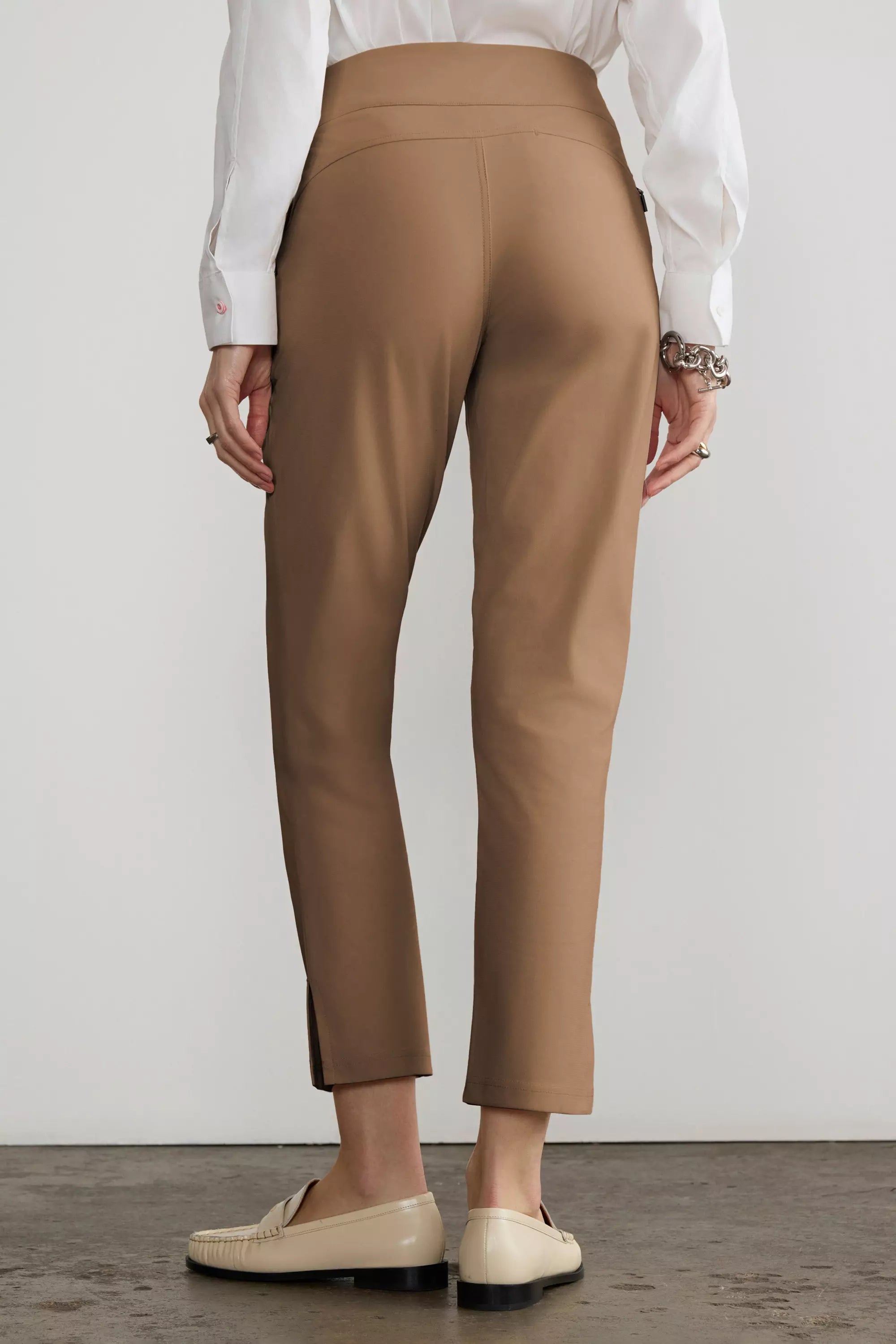 Limitless High-Rise Ankle Pant with Pleats