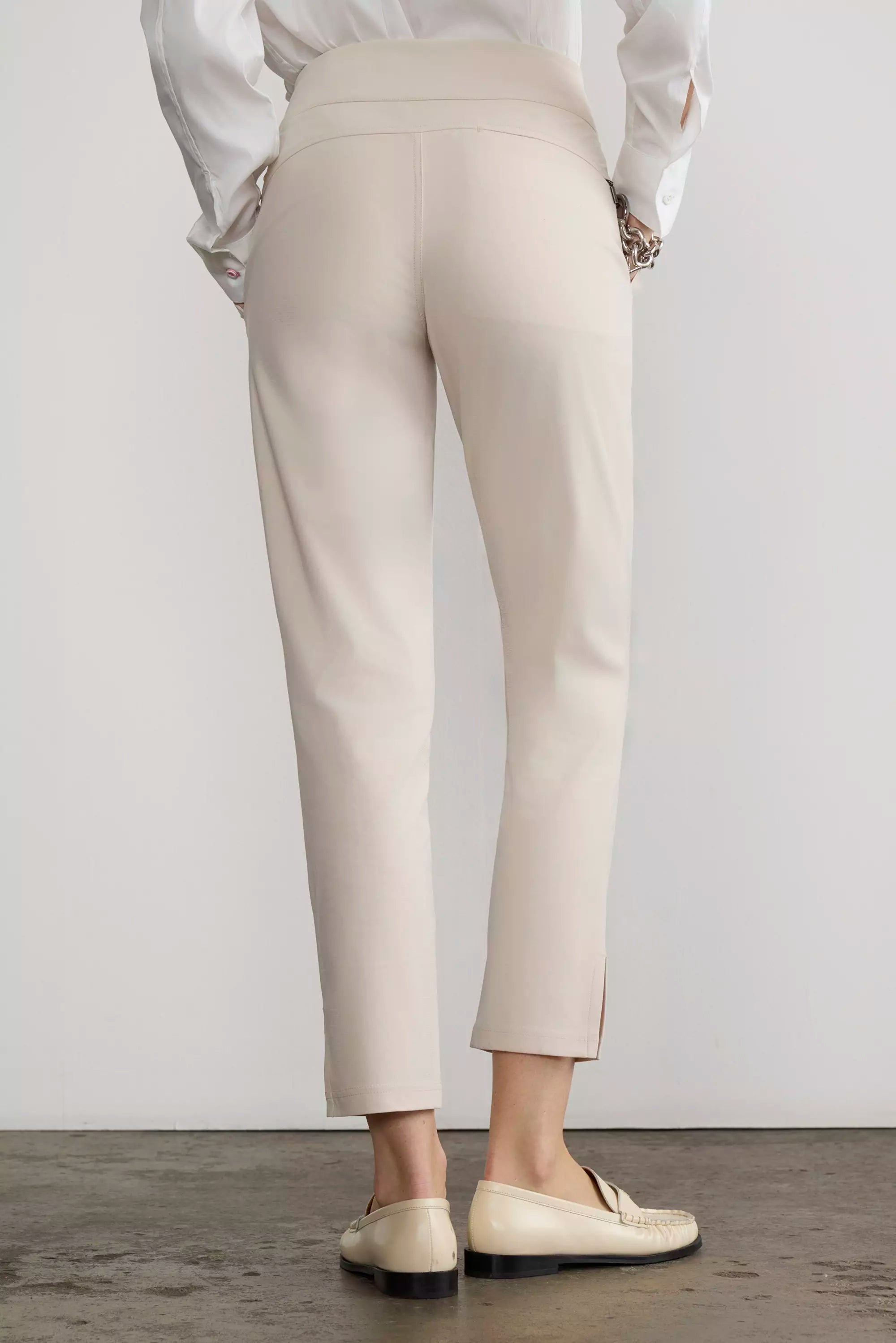 Limitless High-Rise Ankle Pant with Pleats