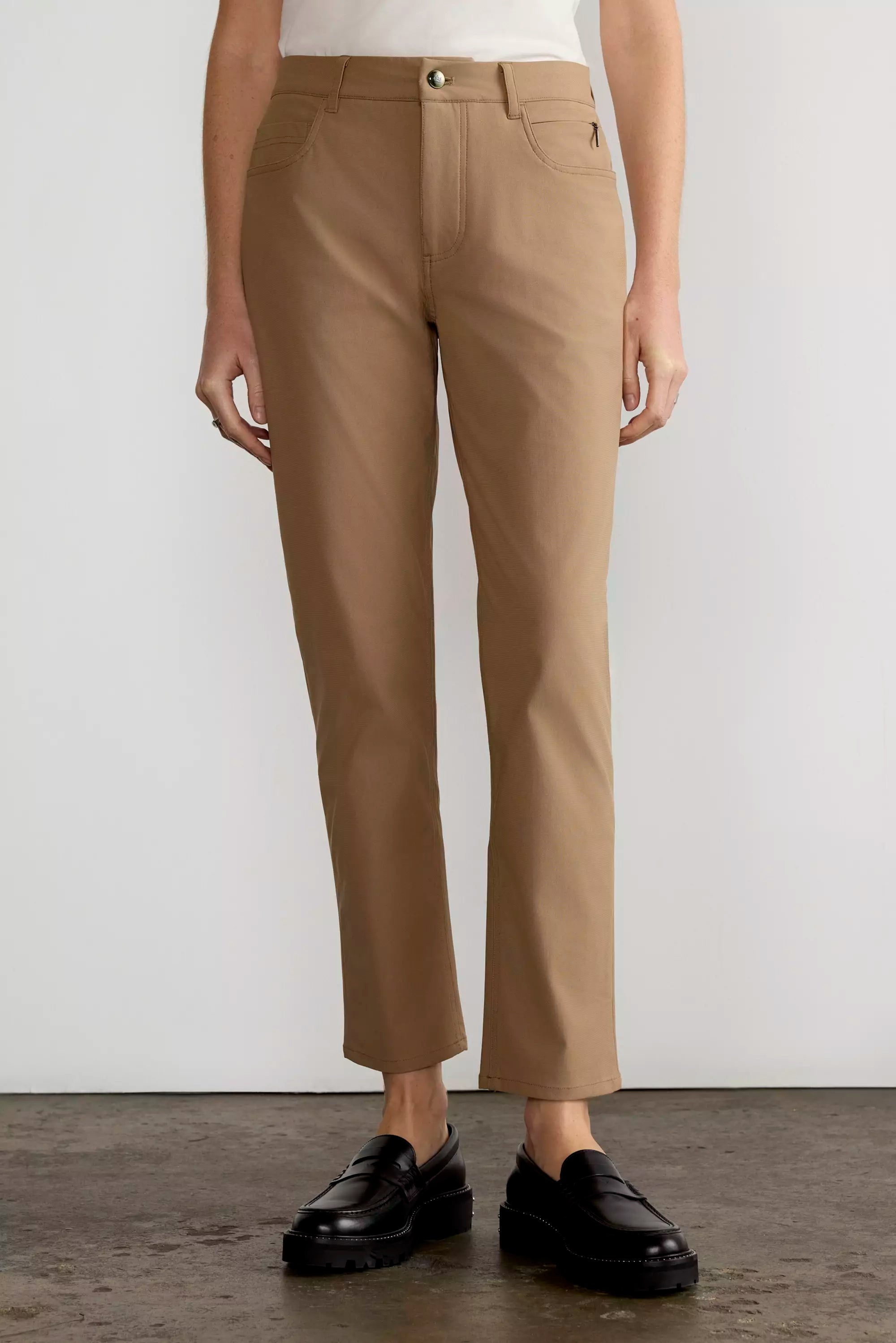 Limitless Mid-Rise Straight Leg Pant - Tiger's Eye