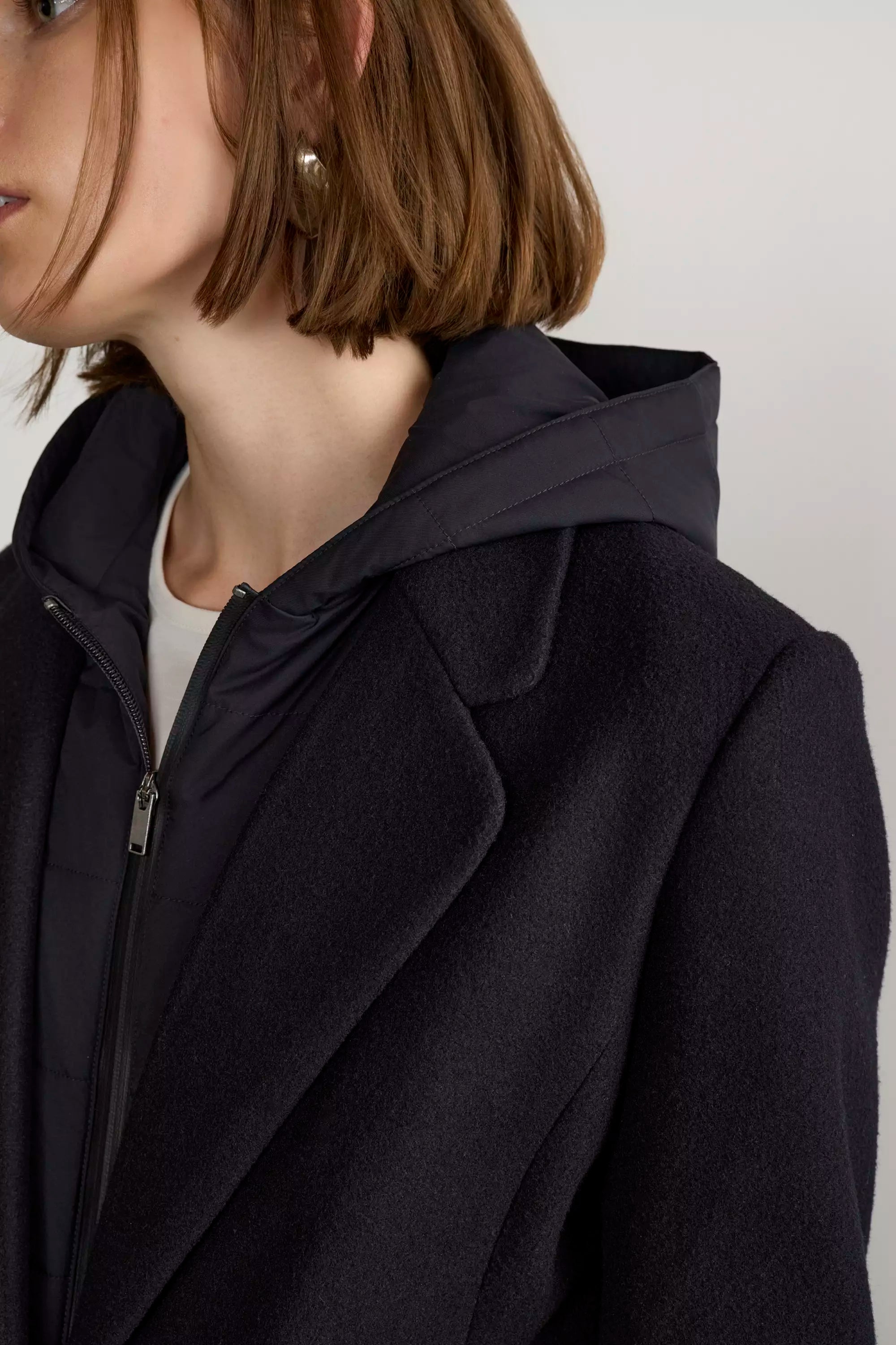 Goal-Getter Overcoat with Removable Hooded Fooler