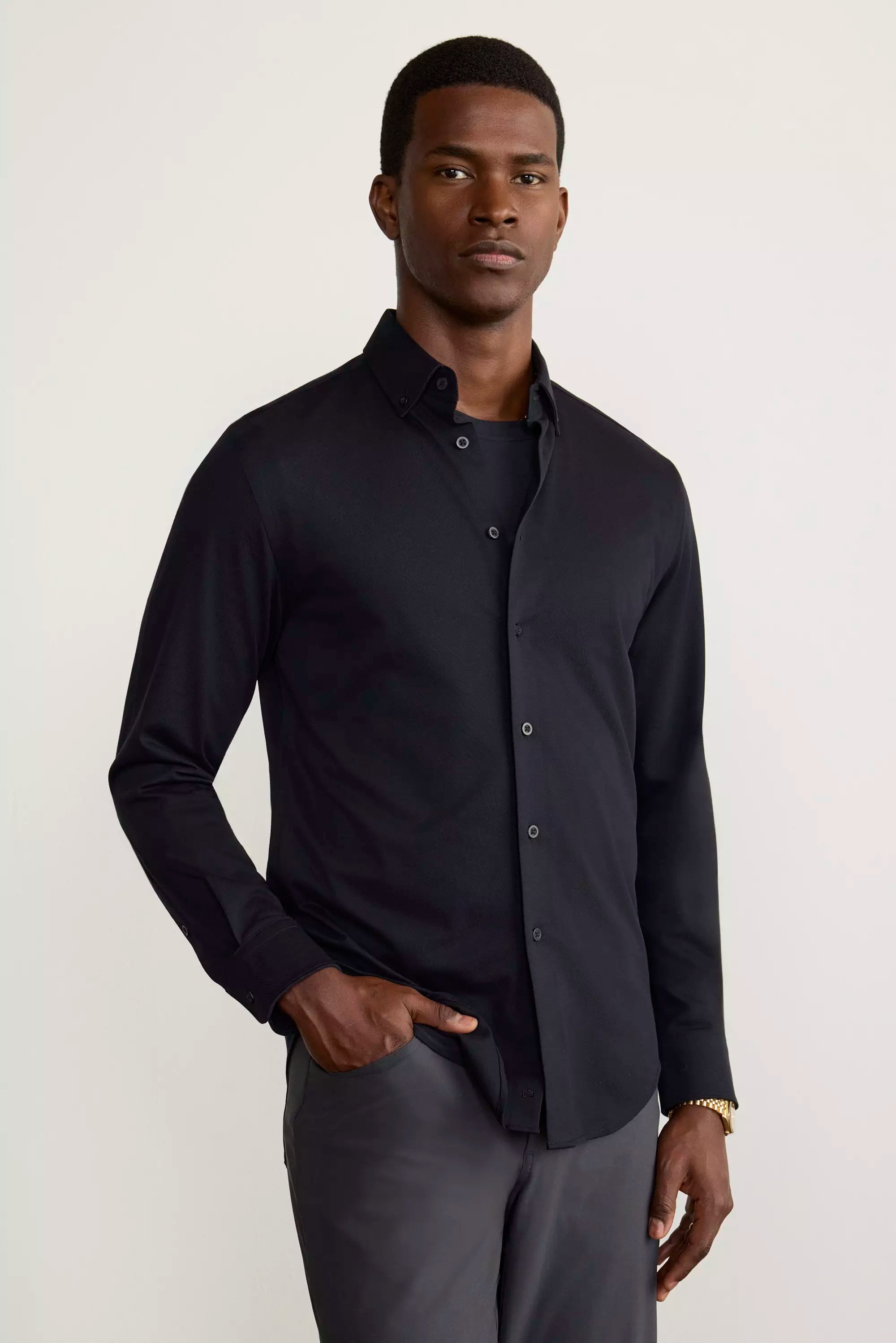 Integrity Slim-Fit FlexPique Shirt