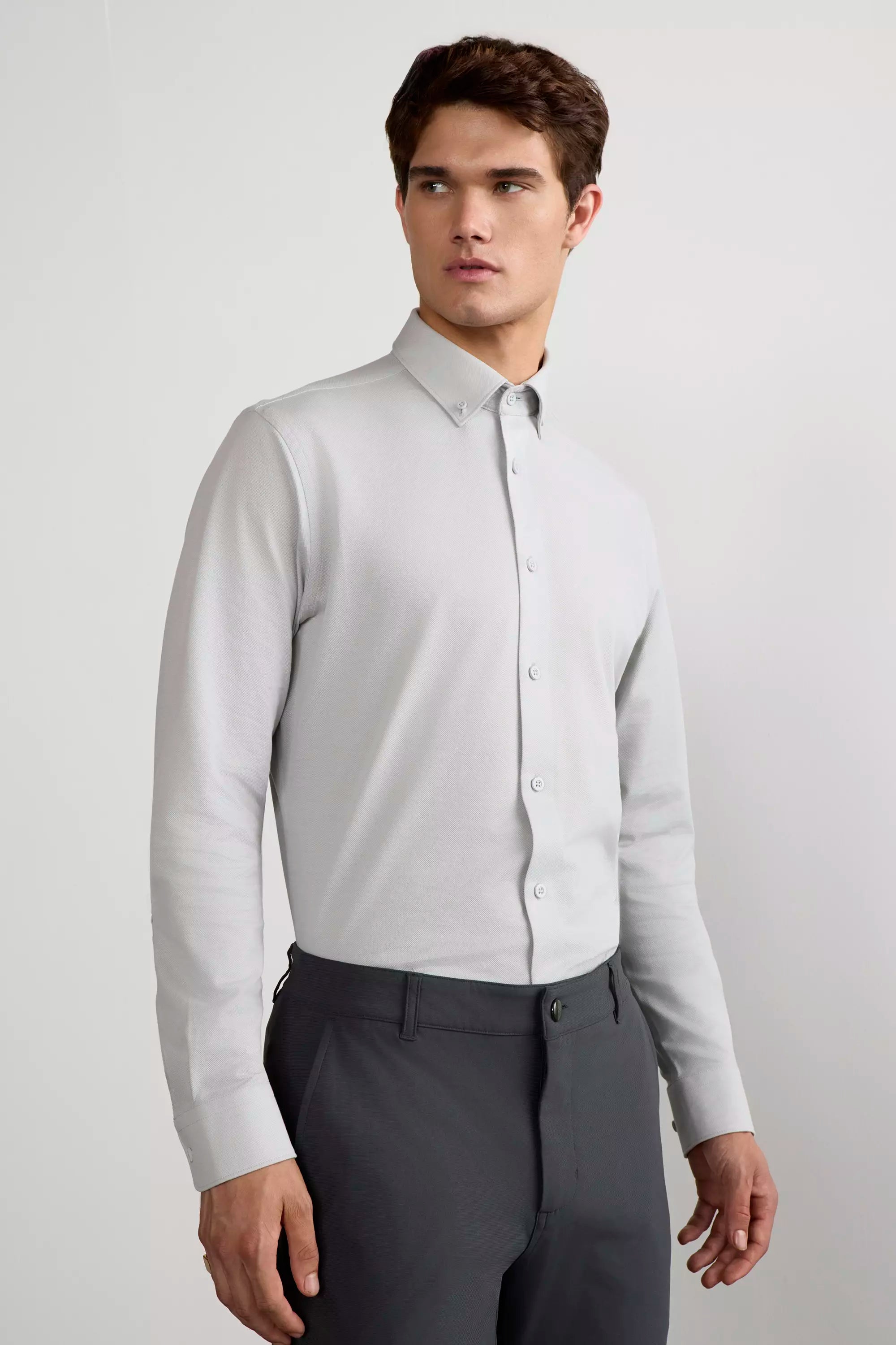 Interview FlexPique Knit Standard-Fit Shirt