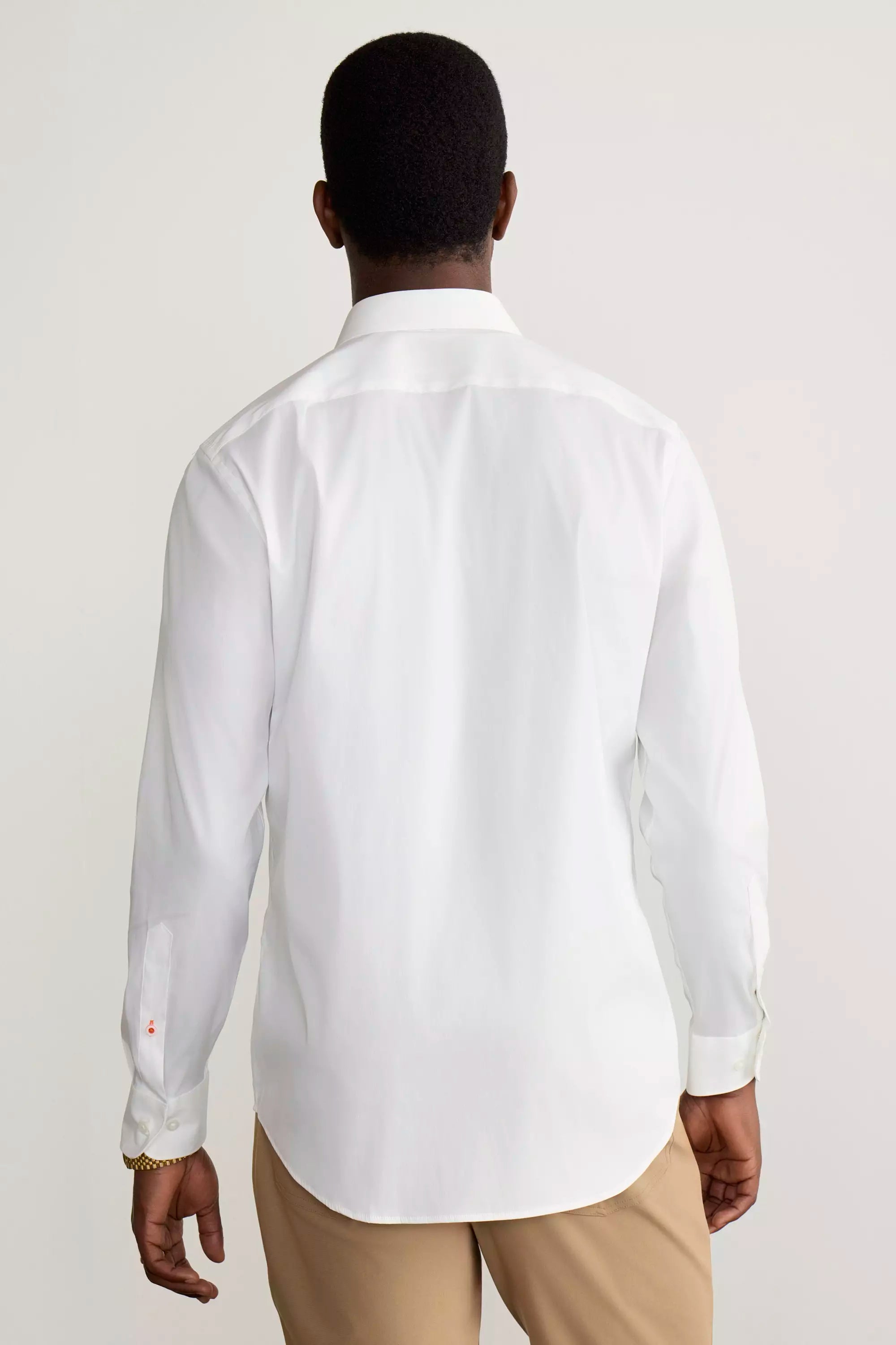 PerformLuxe Cotton Nylon Poplin Standard-Fit Shirt