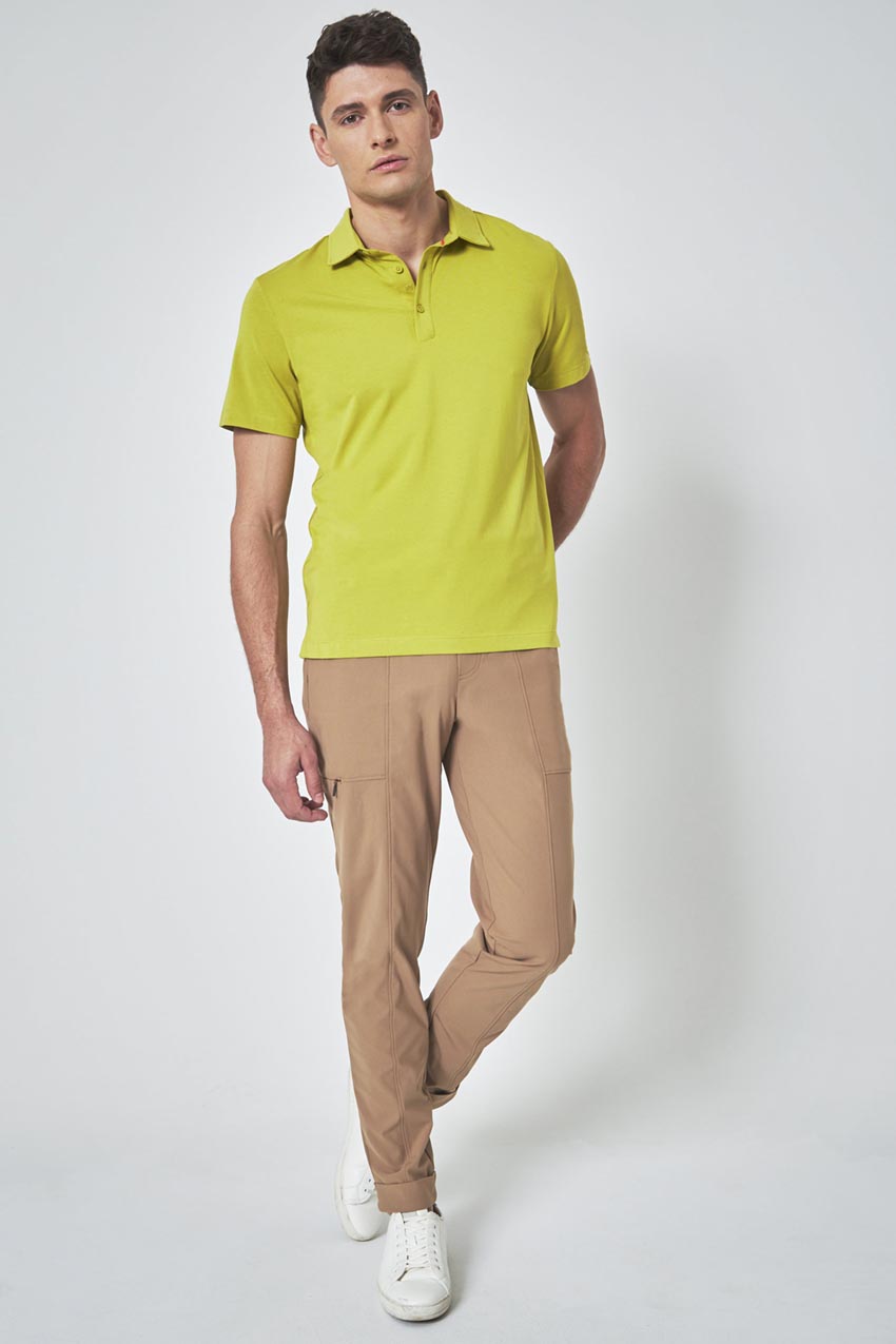 Resonate Short Sleeve Polo - Oasis
