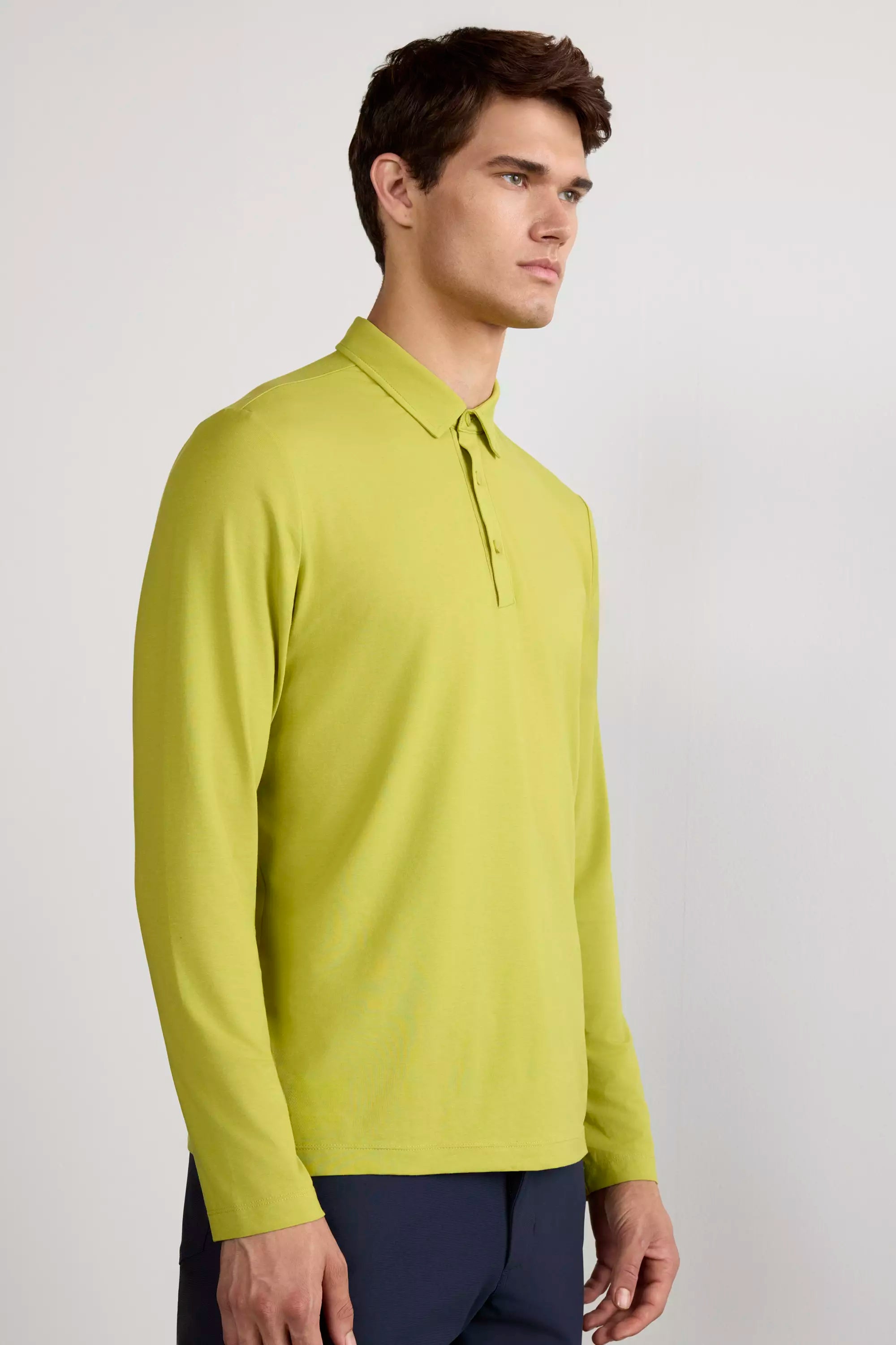 Resonate Long Sleeve Polo