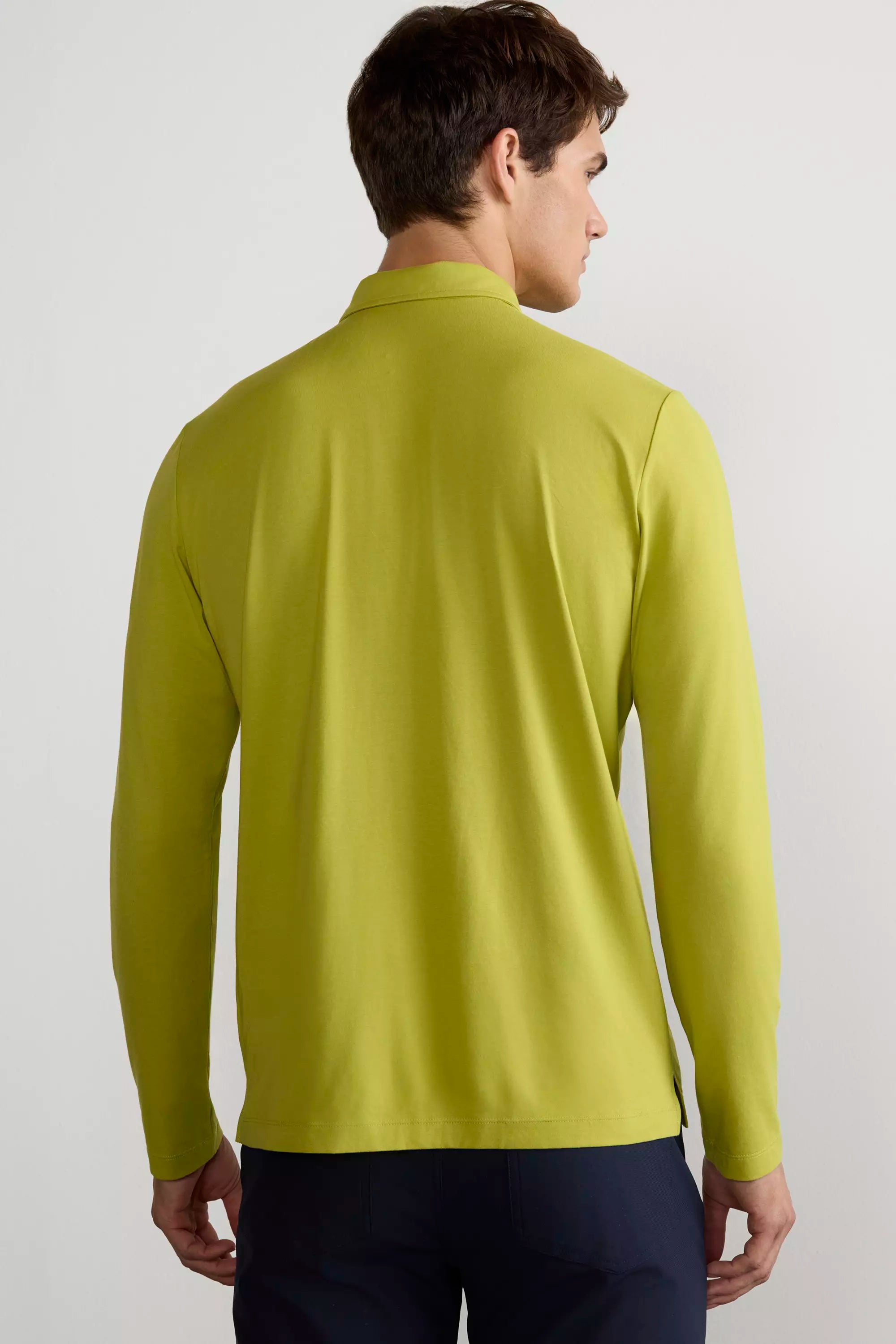 Resonate Long Sleeve Polo