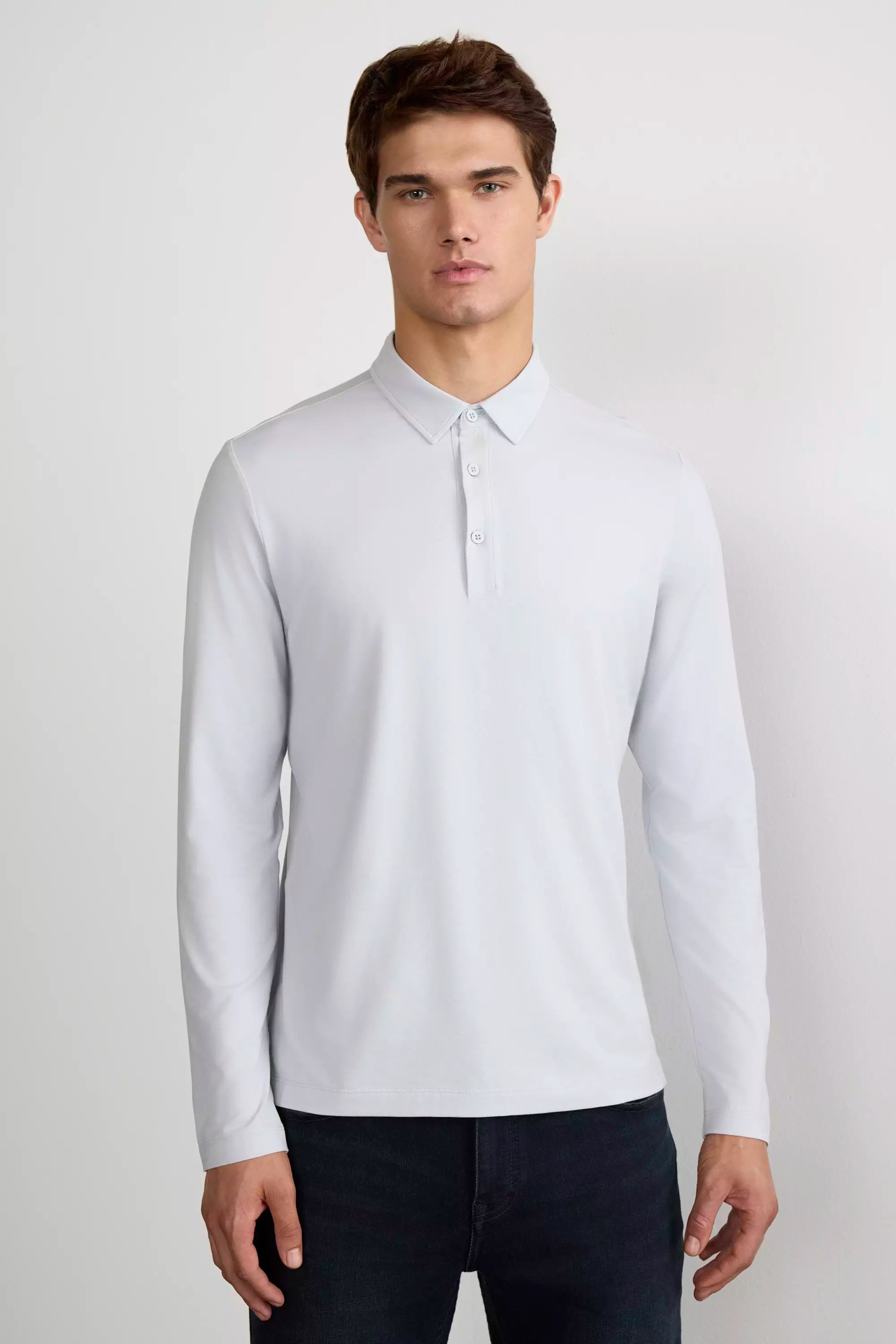 Resonate Long Sleeve Polo