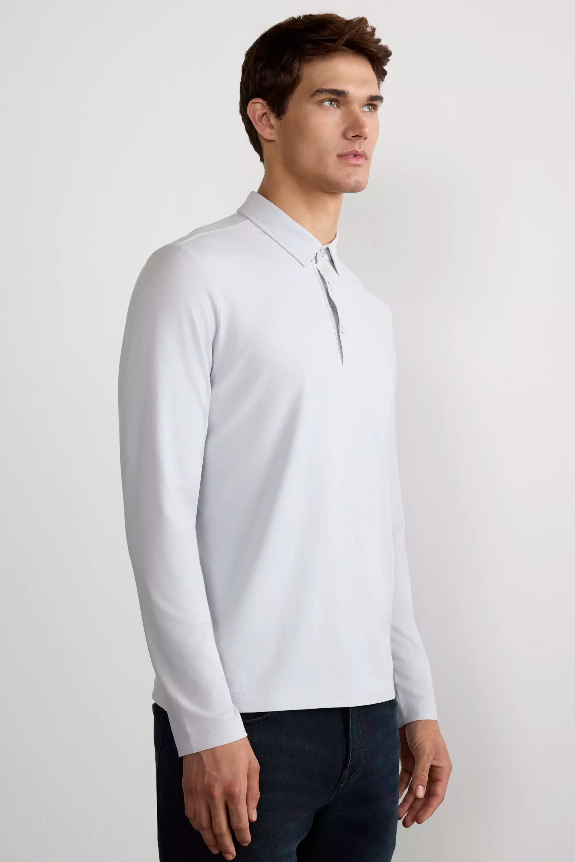 Resonate Long Sleeve Polo