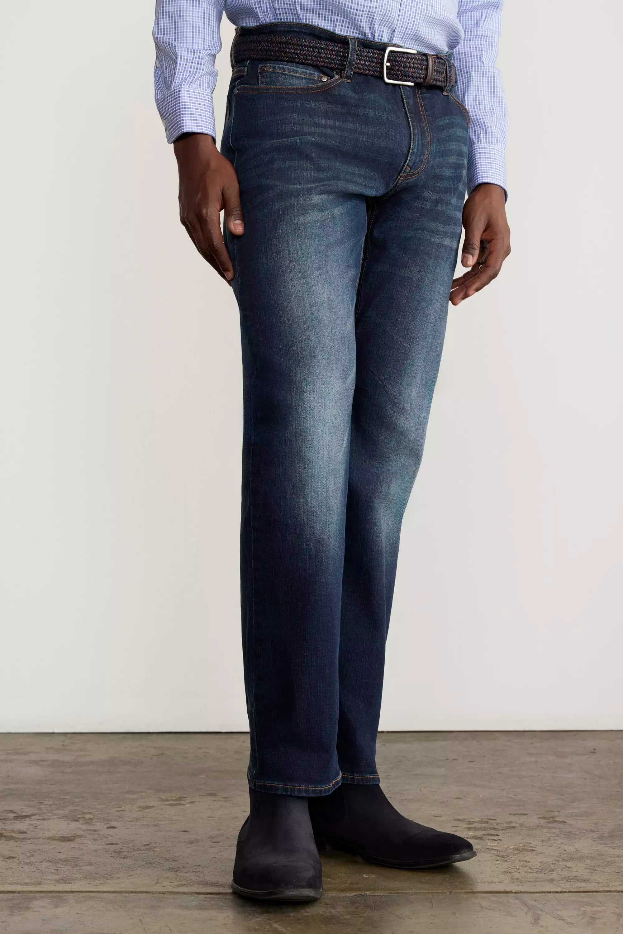 PerformFit Navigate Slim Medium Wash Jeans - Medium Wash