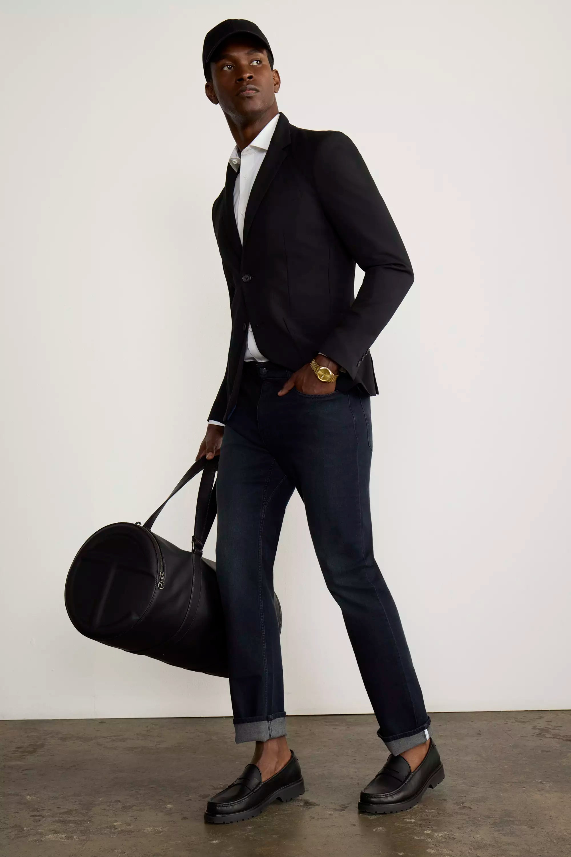 PerformFit Navigate Slim Dark Indigo Jeans - Indigo