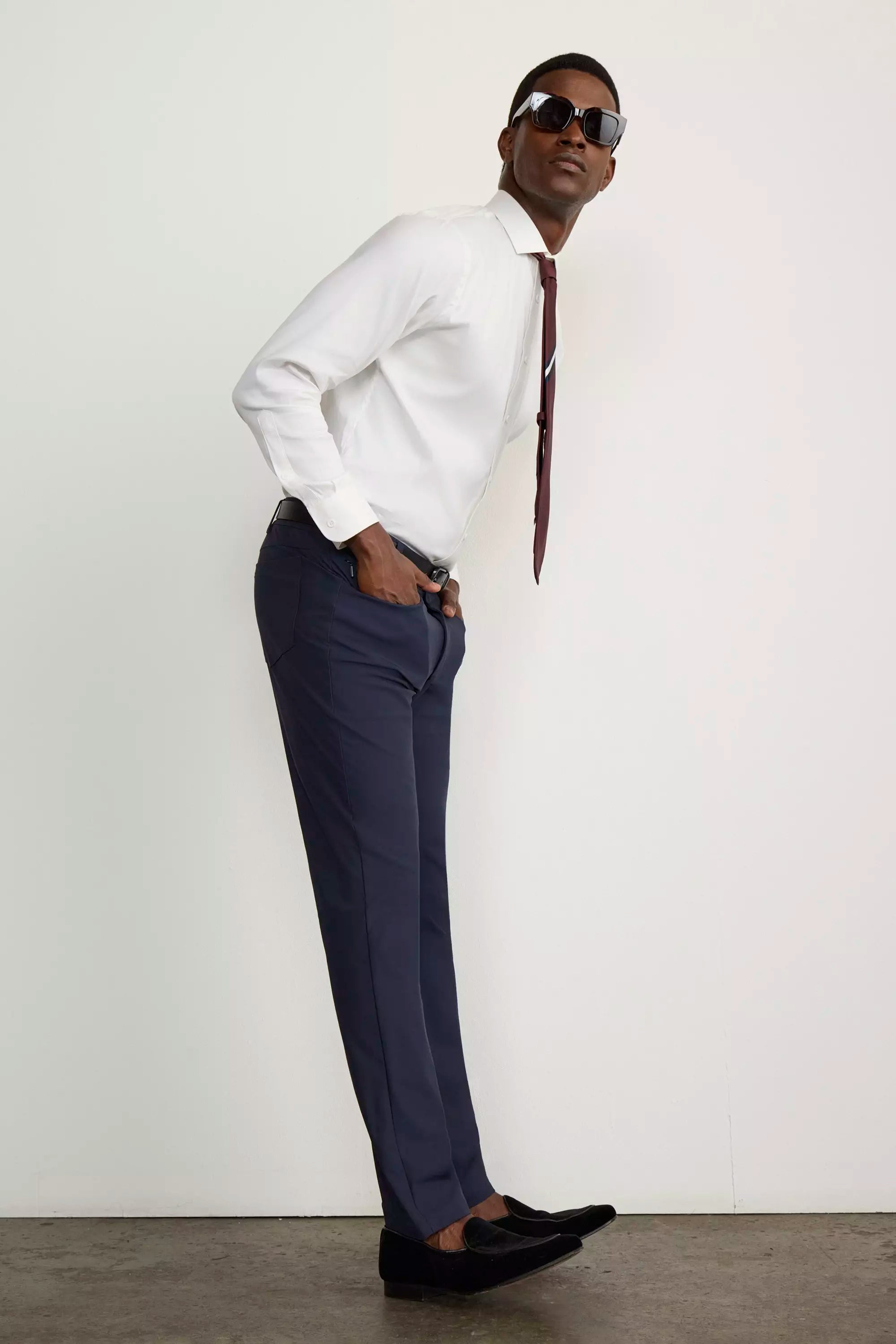 Limitless Denim-Look Slim Pant