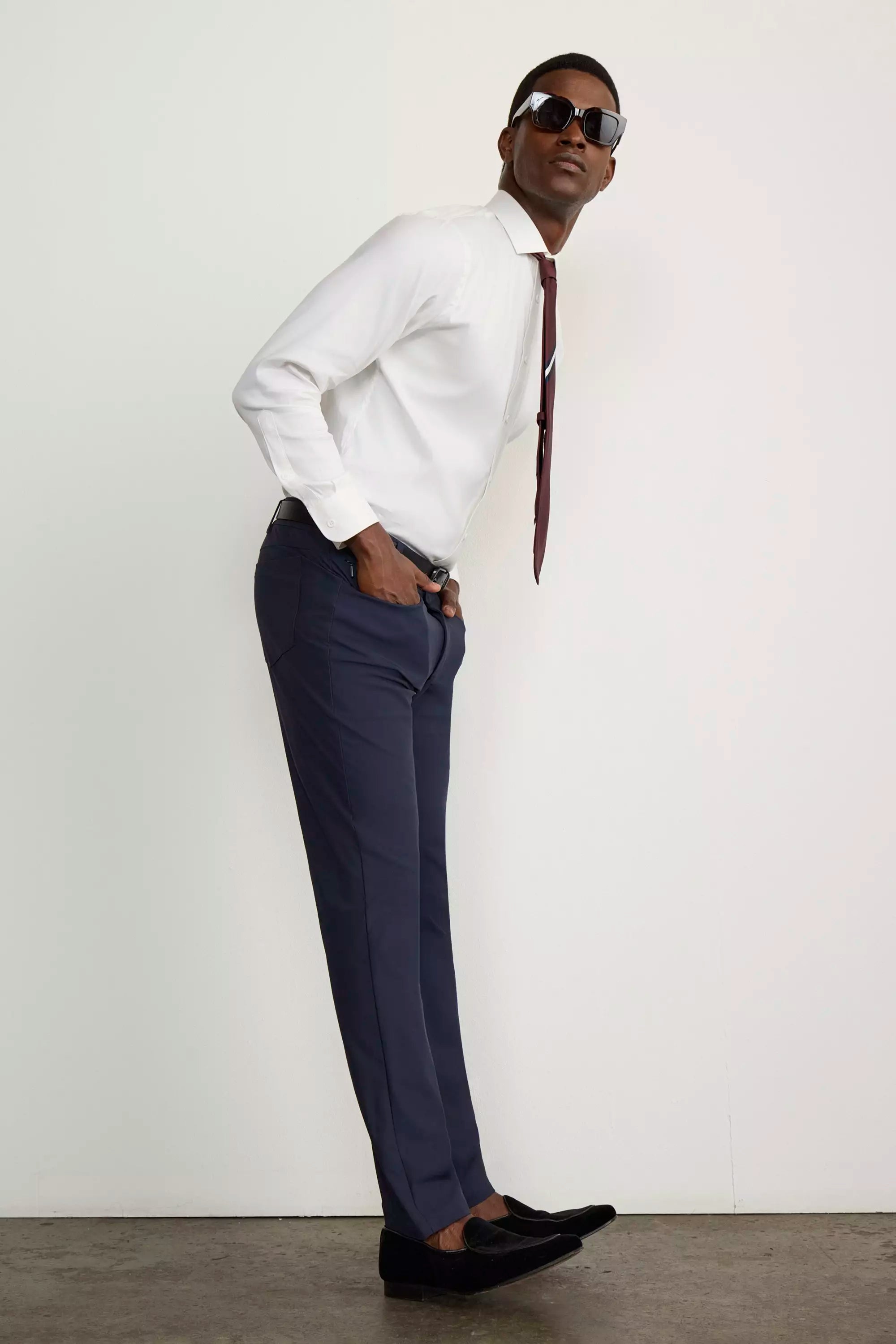 Limitless Denim-Look Slim Pant - After Midnight