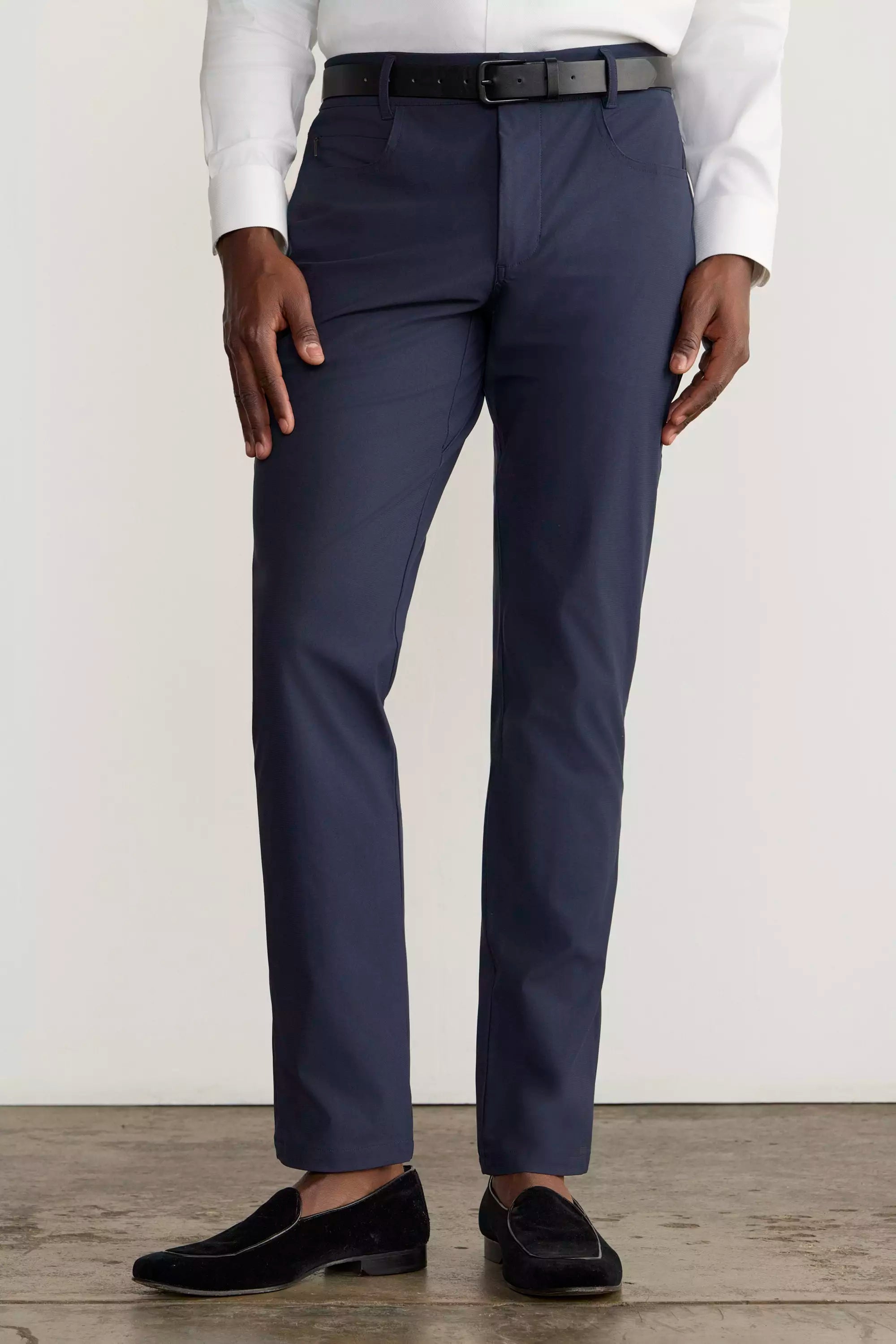 Limitless Denim-Look Slim Pant - After Midnight