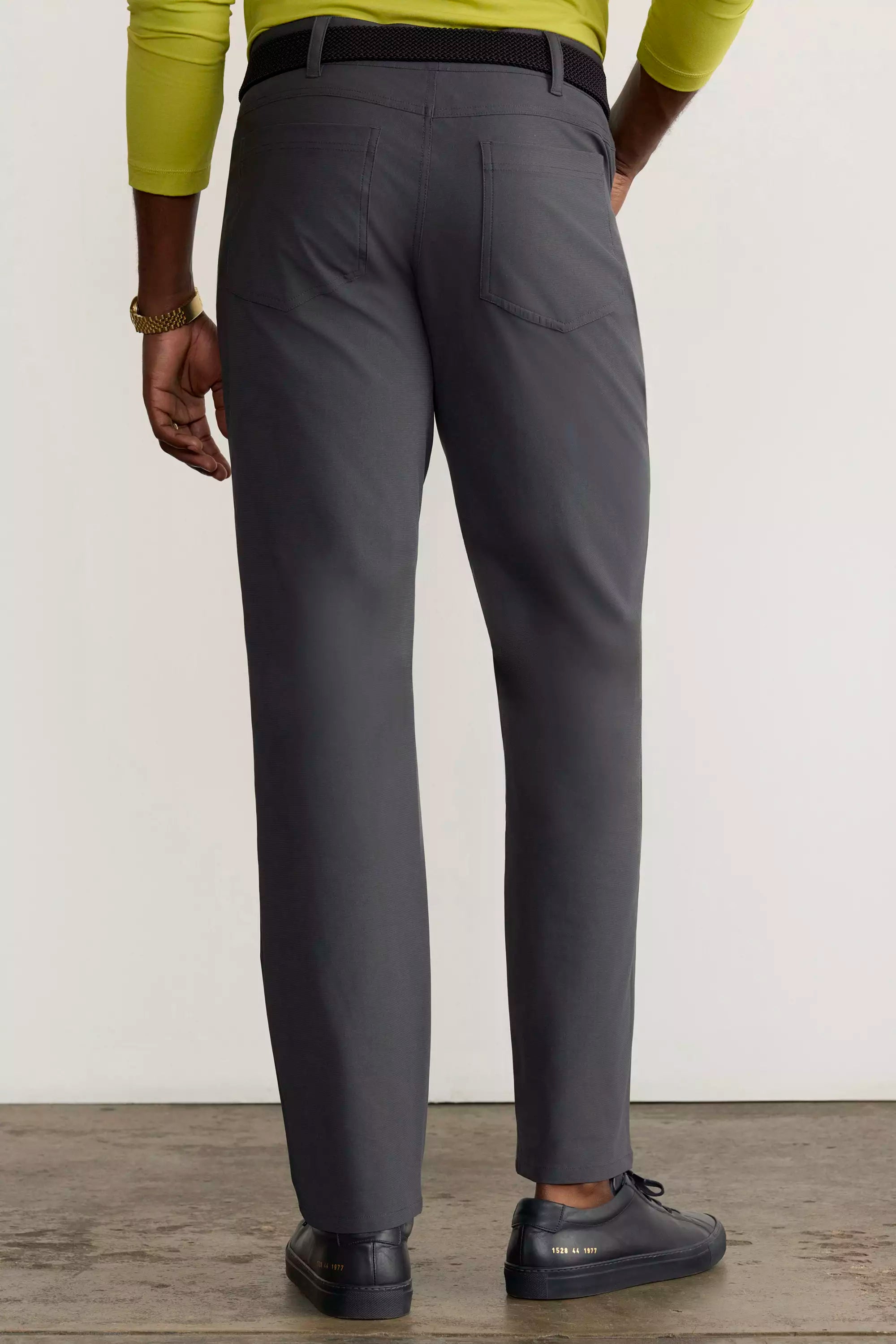 Limitless Denim-Look Semi-Straight Pant