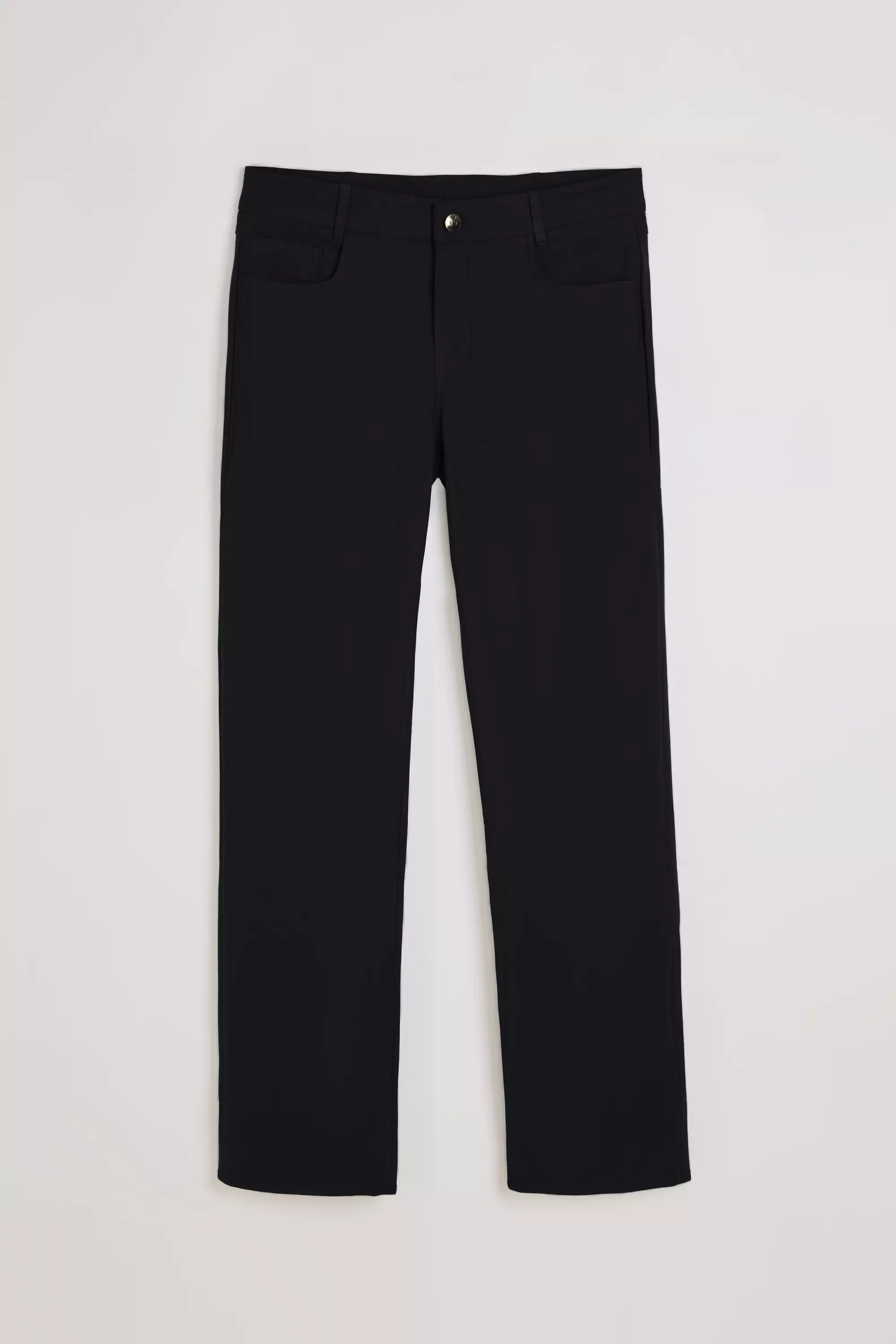 Limitless Denim-Look Semi-Straight Pant