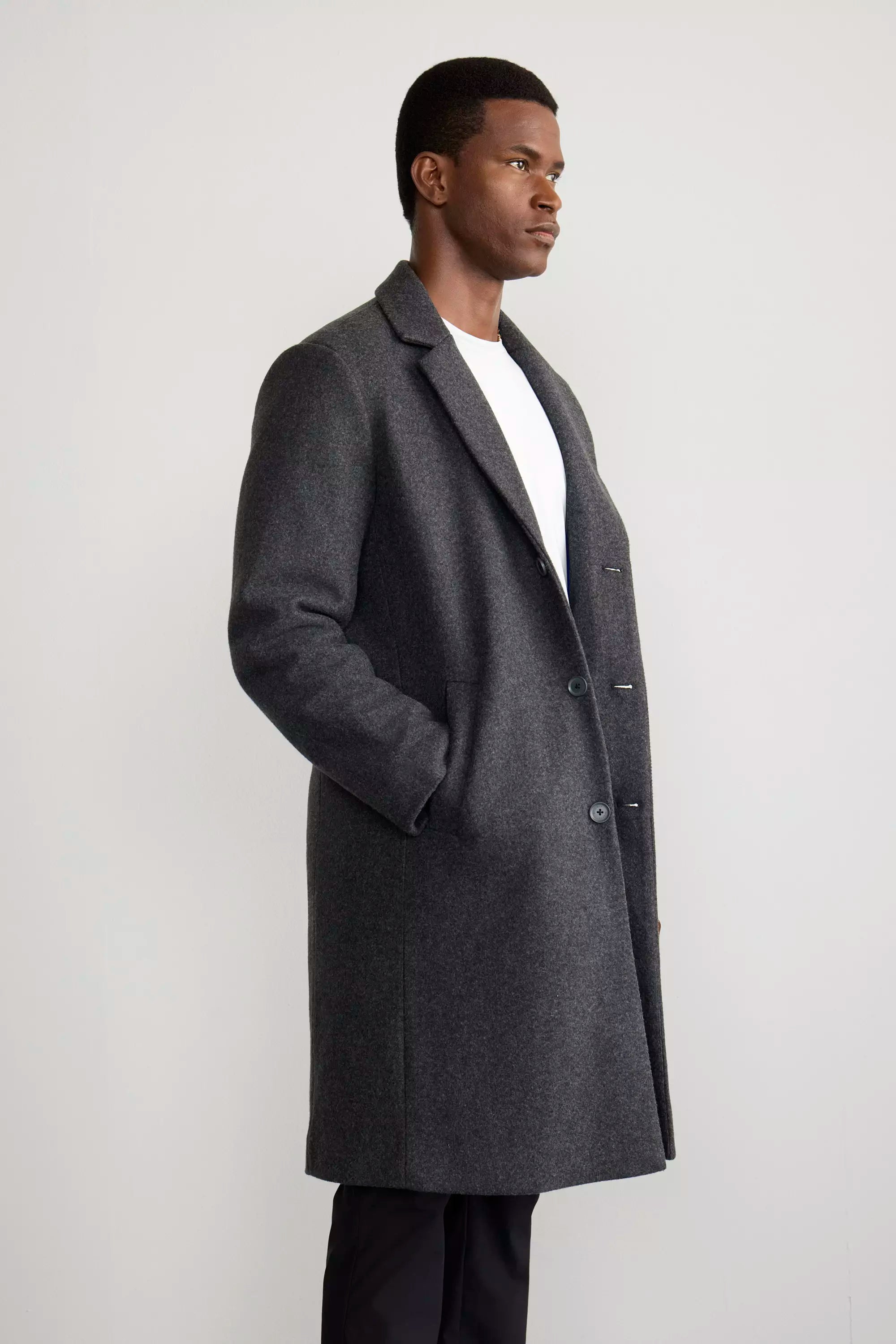 Deal Maker Overcoat with Removable Hooded Fooler