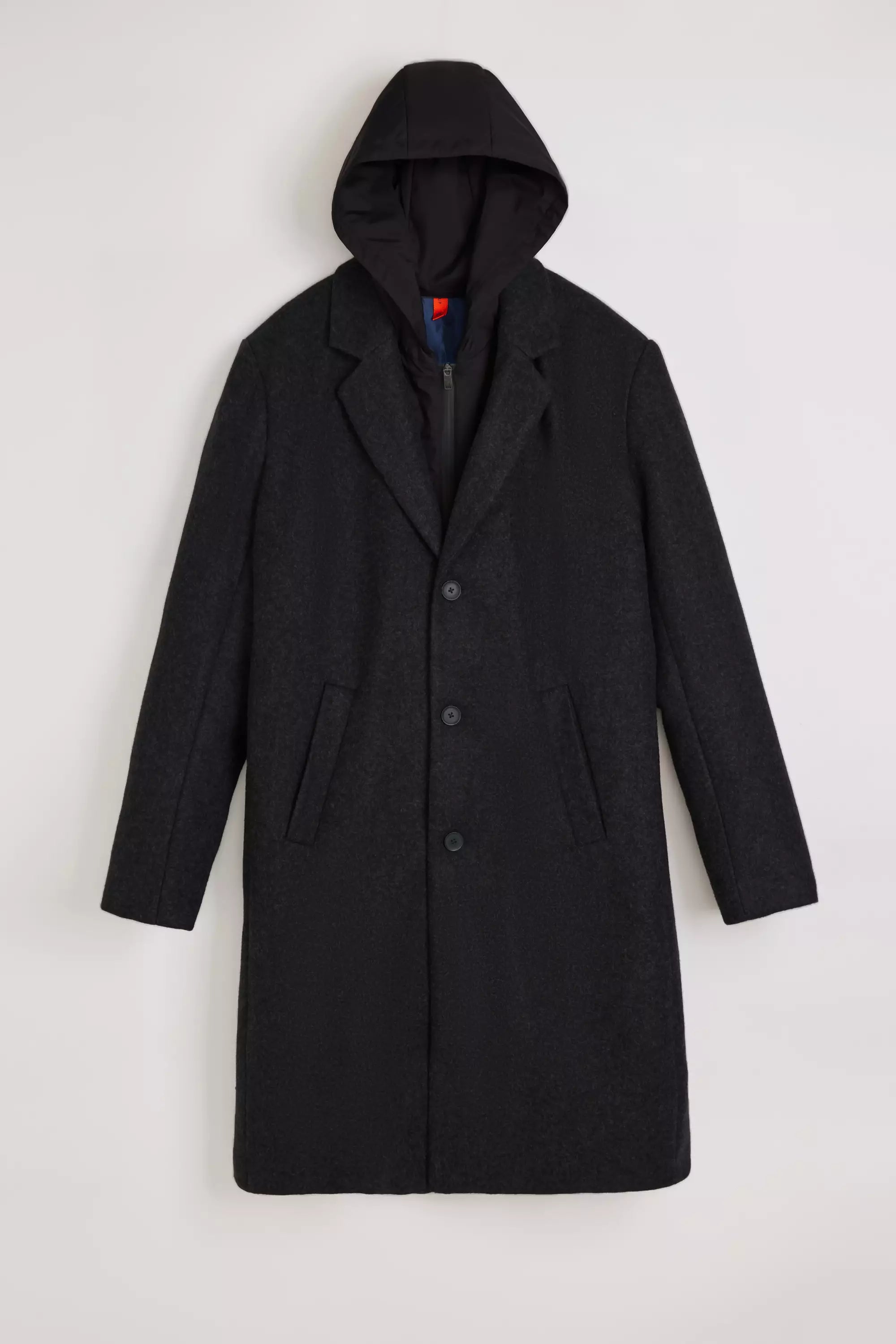 Deal Maker Overcoat with Removable Hooded Fooler