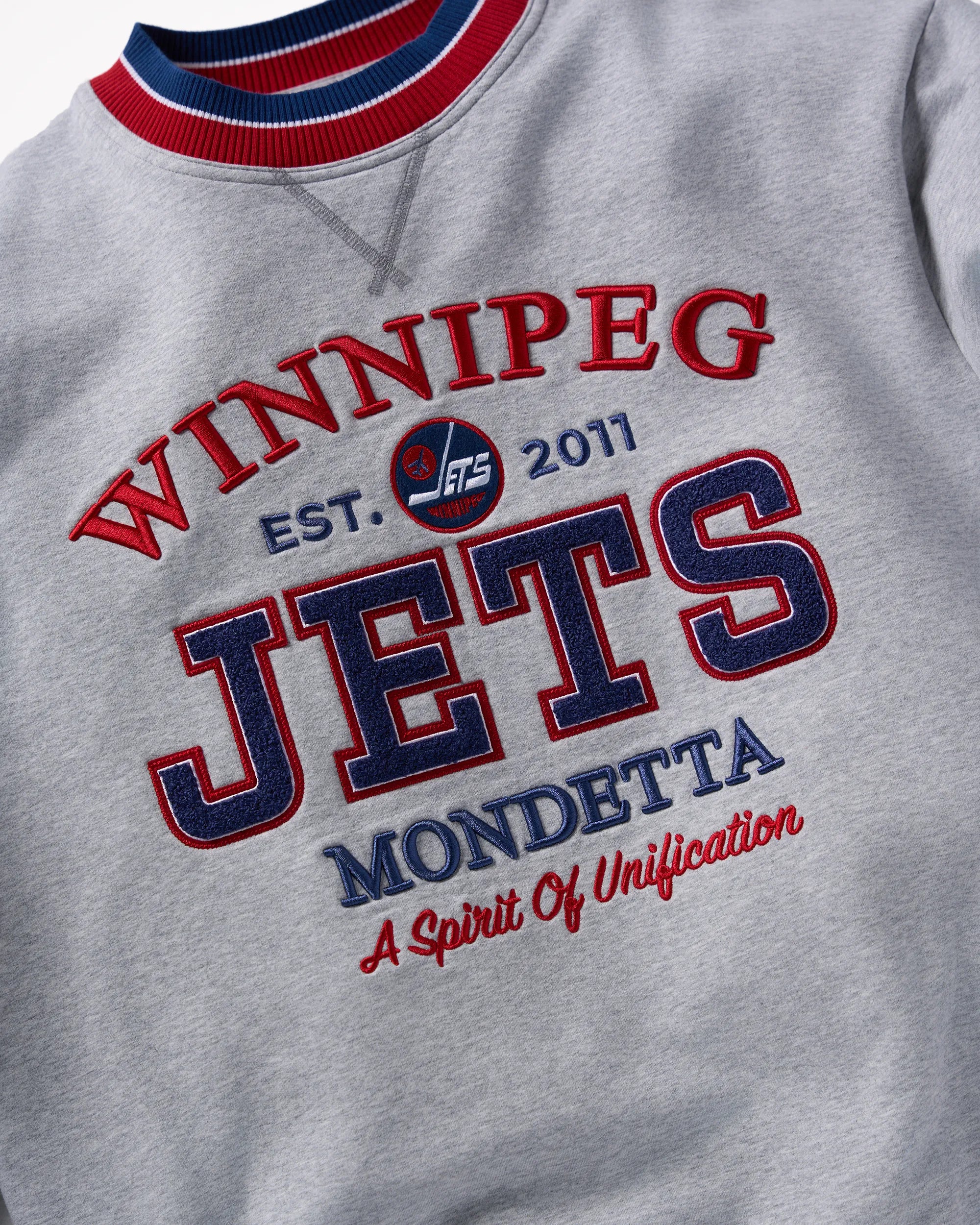 The Jets Legacy Crew - Htr Grey
